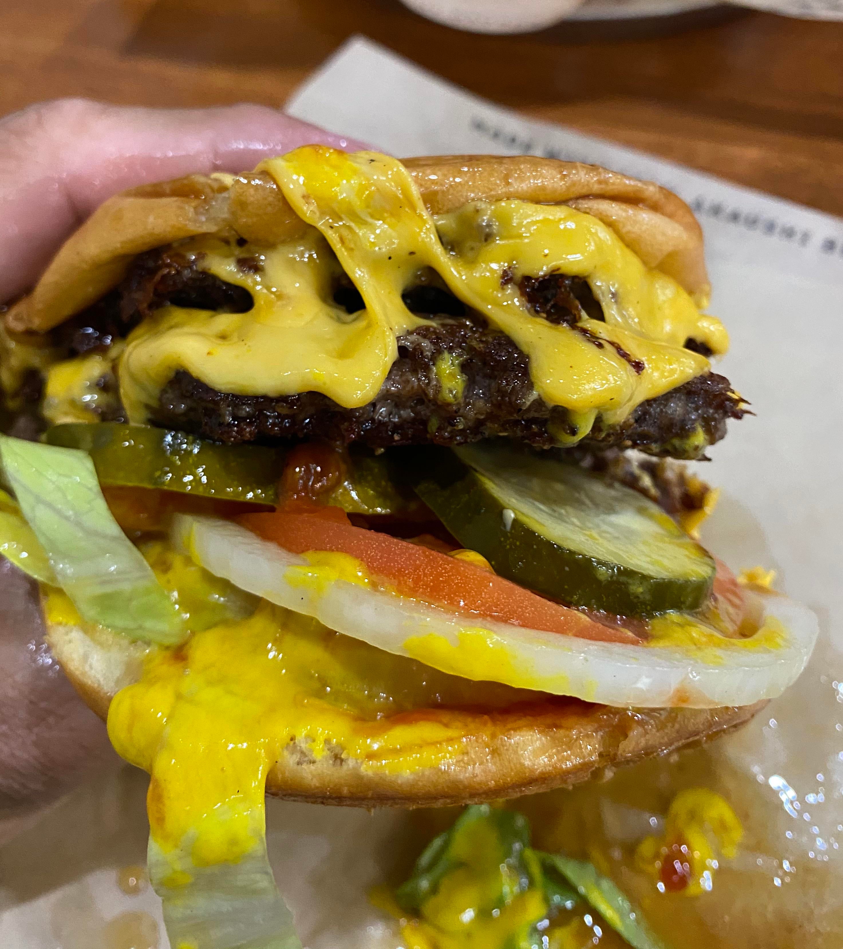 A little Burger Monger therapy tonight as a little relief from the