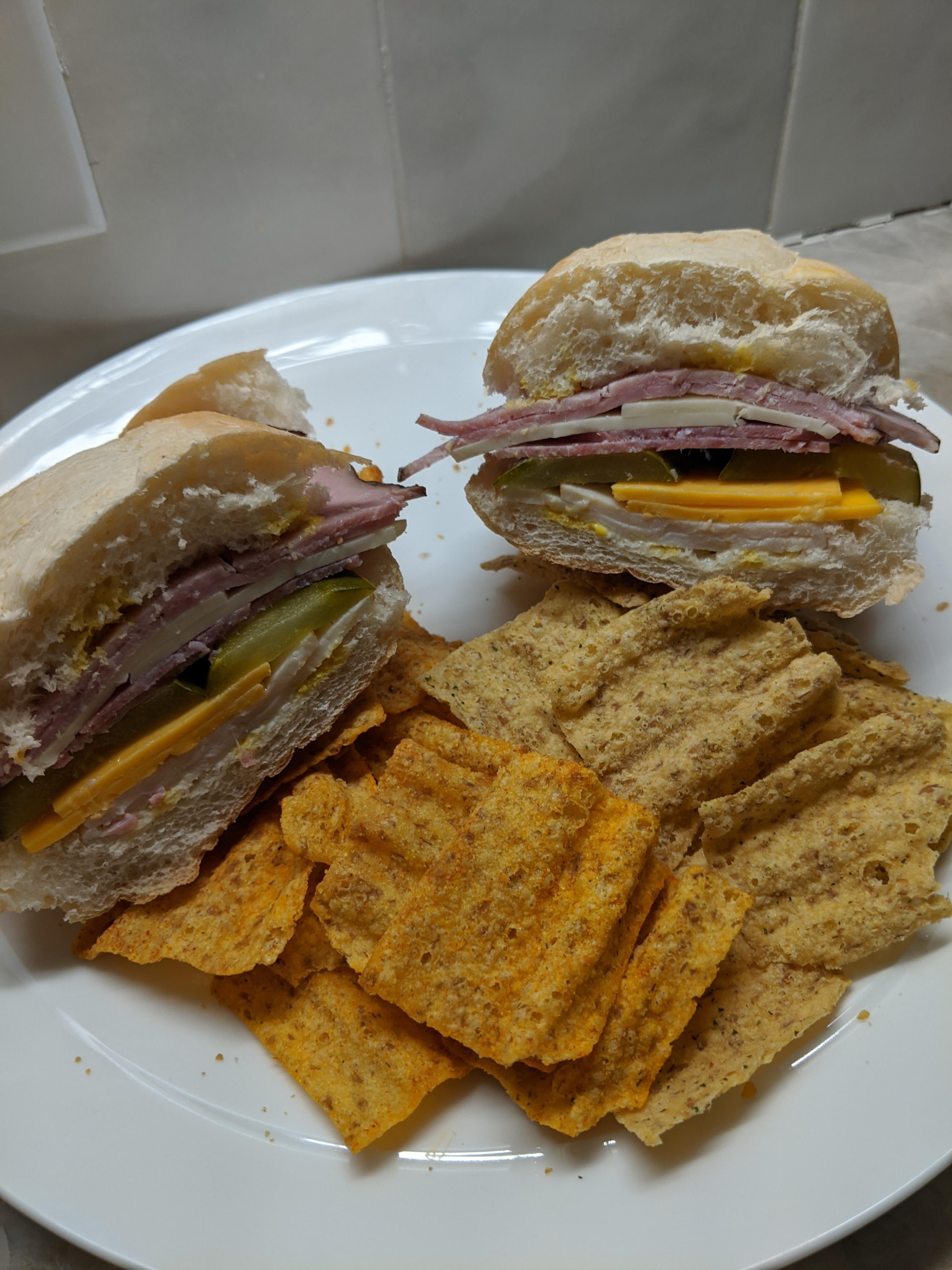 Subs are what days off are made of. Ham, turkey, salami, havarti