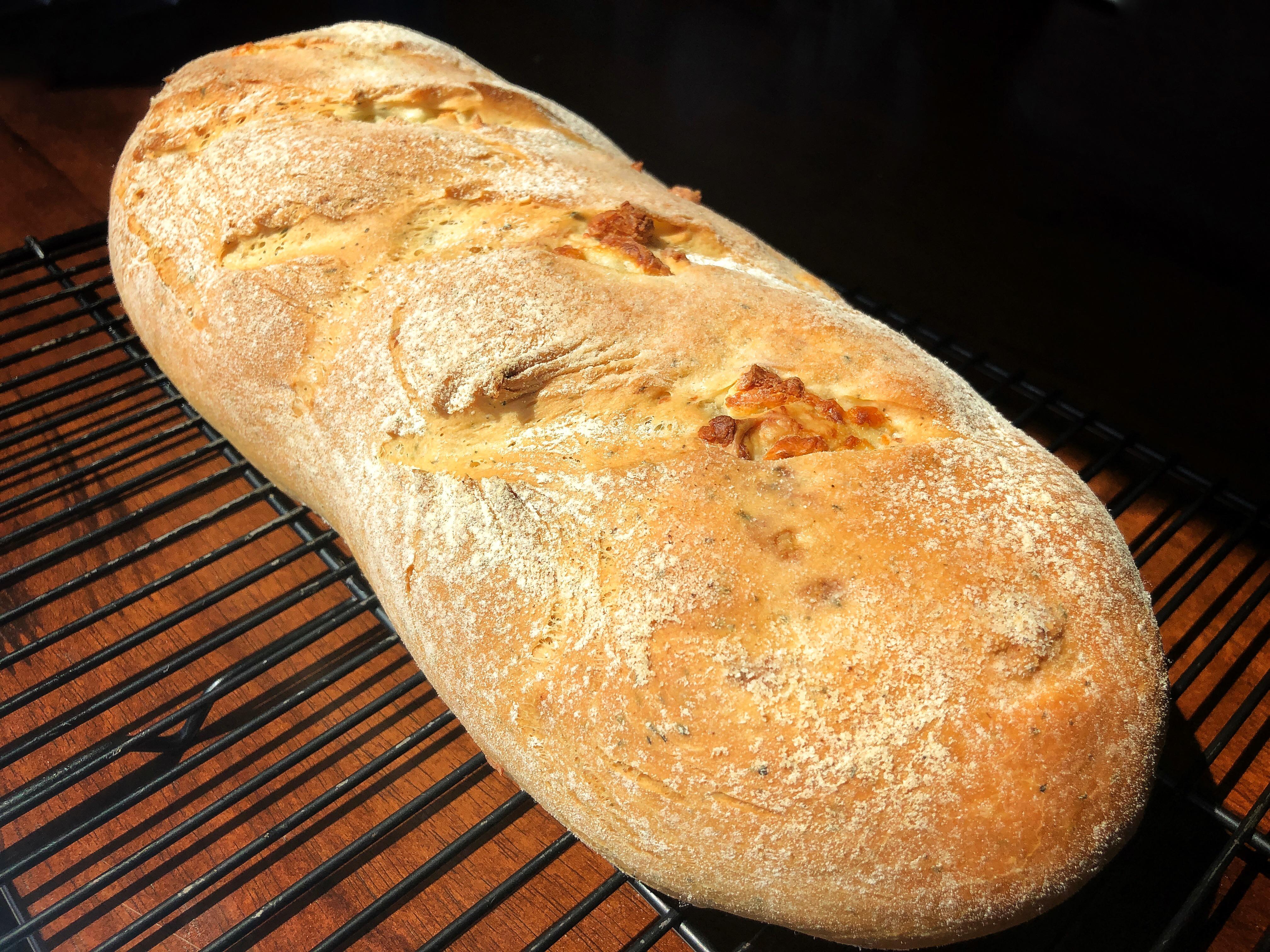 Cypriot Halloumi Mint Bread from Paul Hollywood’s 100 Breads Cookbooks
