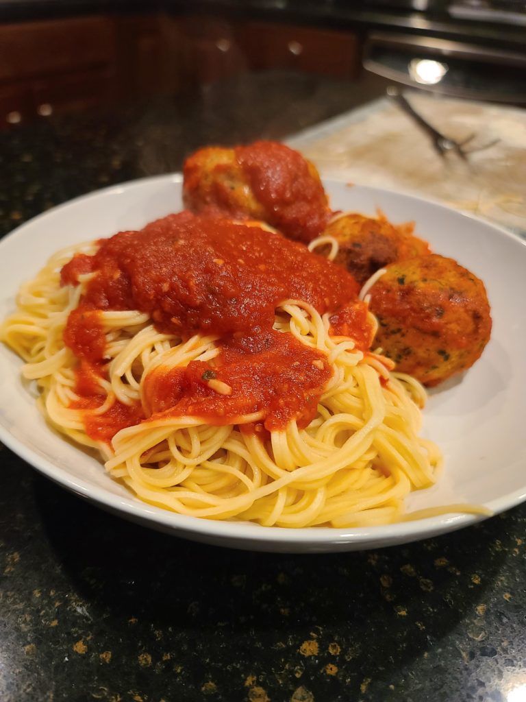 Homemade 00 flour pasta.