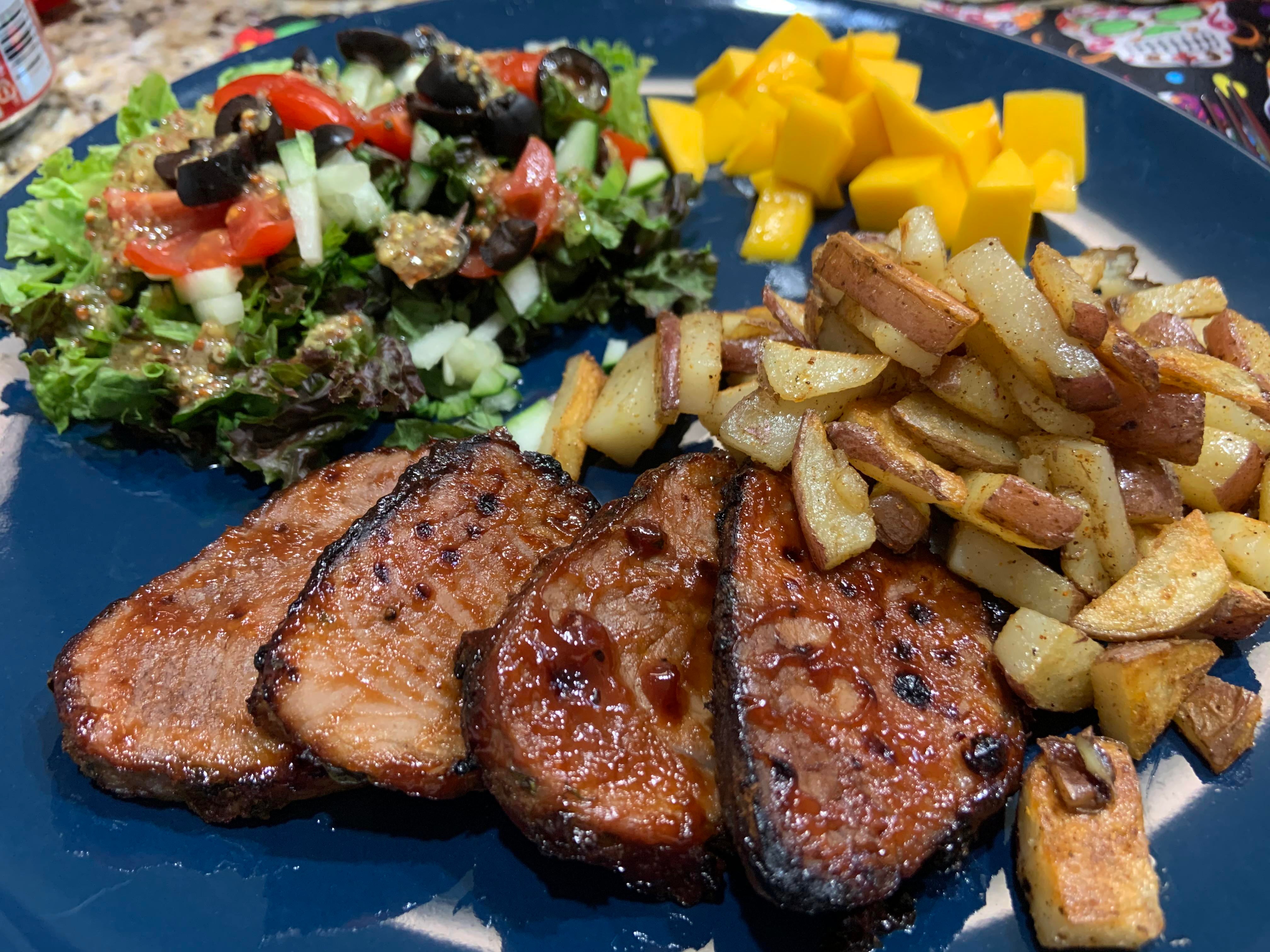 Leftover Pork Tenderloin Turned Into BBQ Dining And Cooking