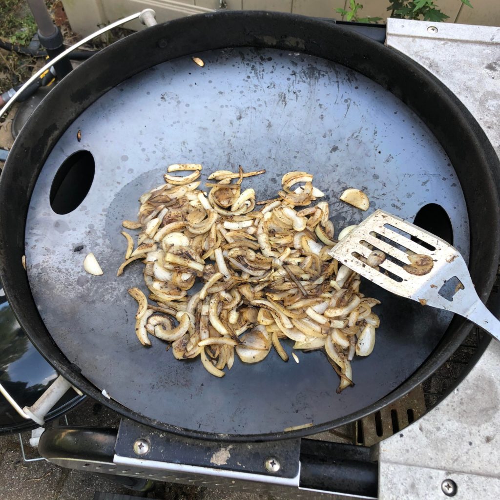 I love the new griddle for my Weber!
