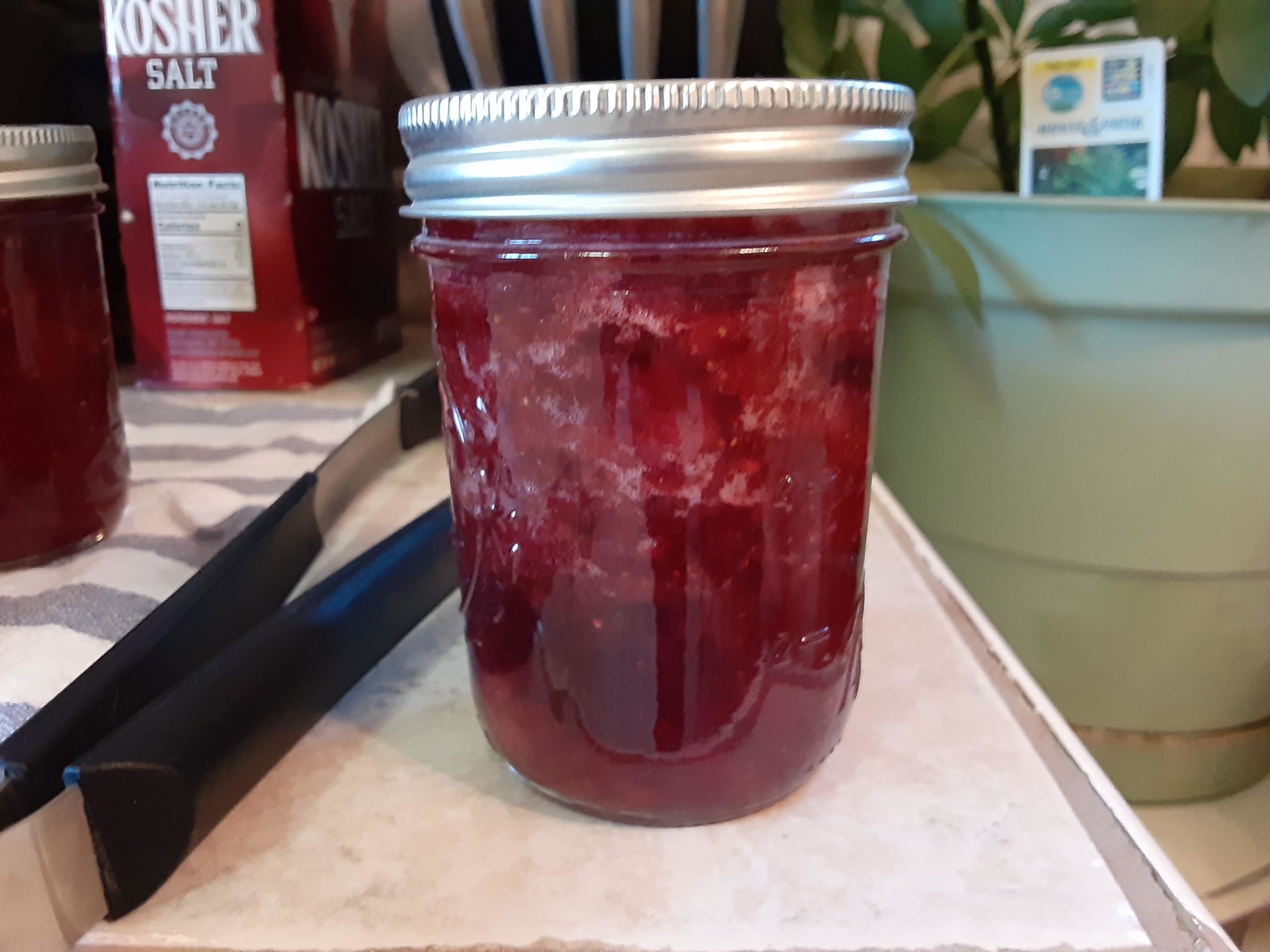 What did I do? Why that white stuff? Its strawberry jam. Dining and Cooking