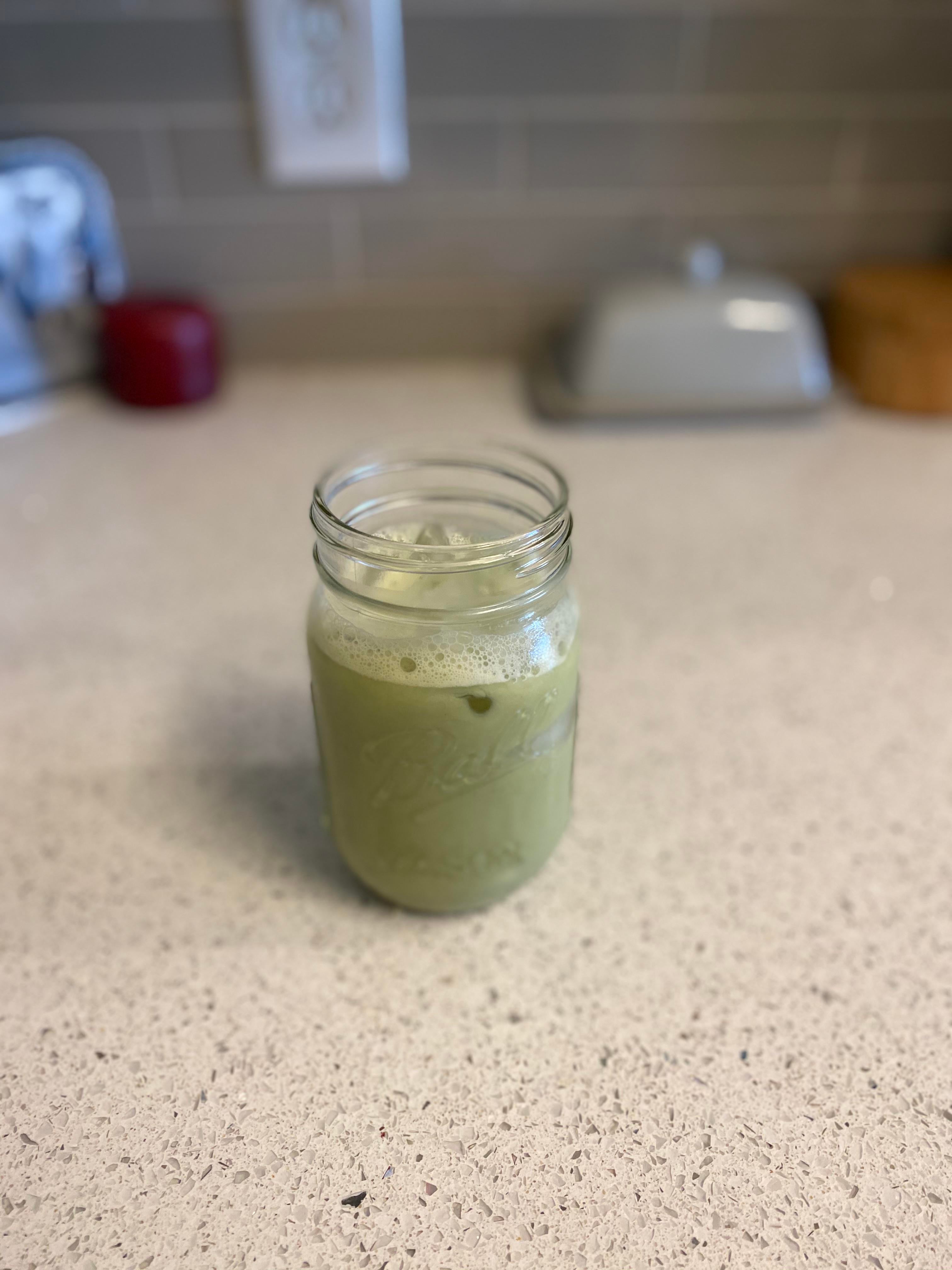 85 calorie matcha latte! So good... Dining and Cooking
