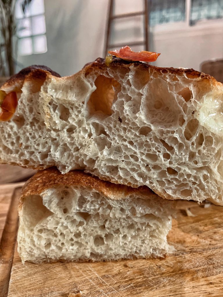 First long-rise high hydration Focaccia. So worth it 😀😀