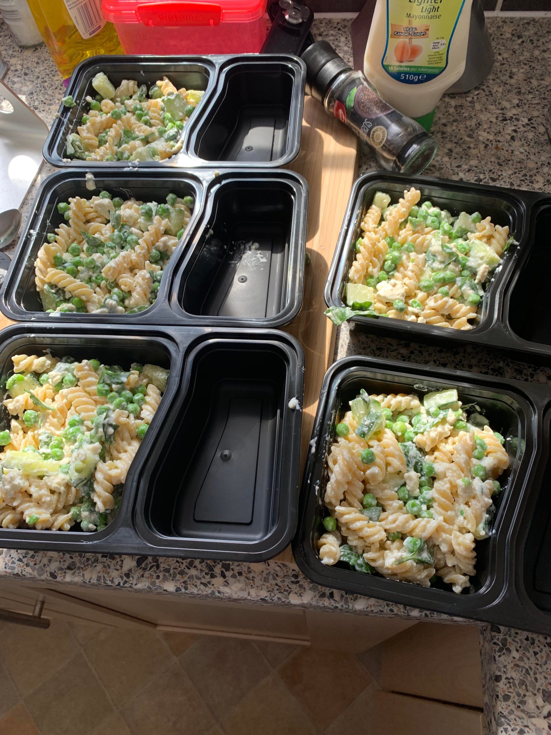 Time to get back into meal prep! It’s not much but it’s a start