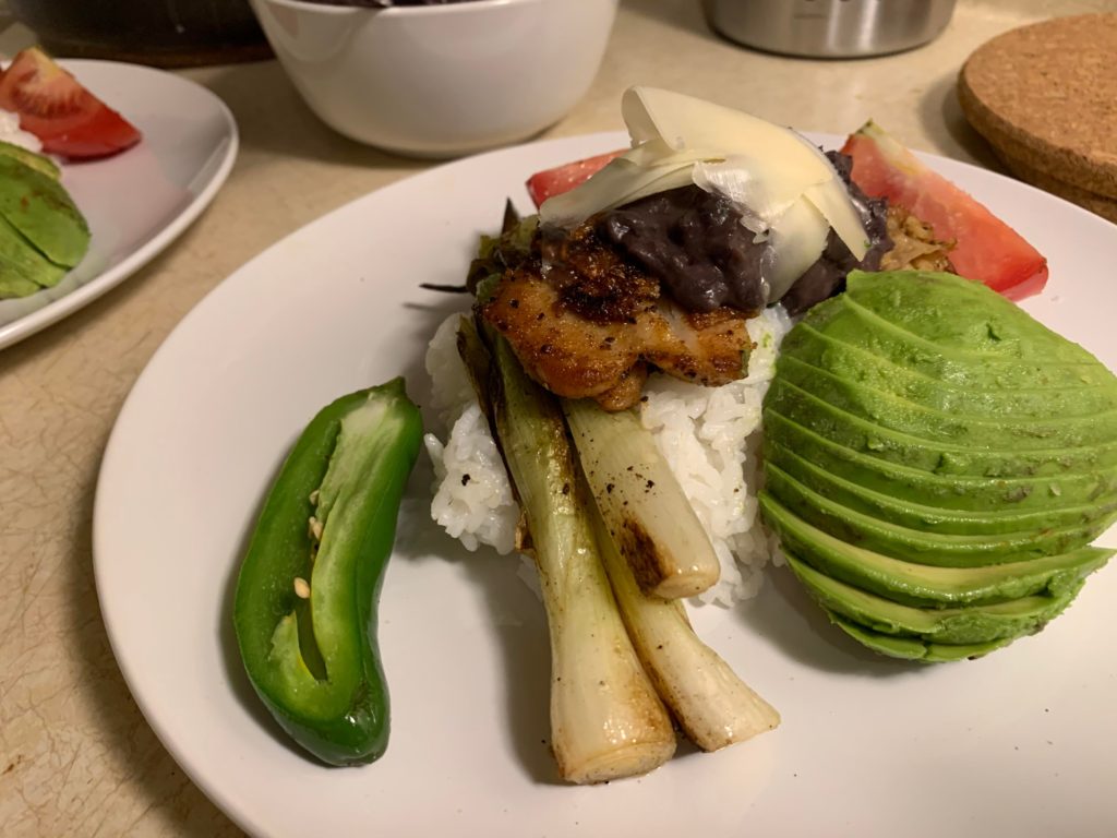 Tex mex fajitas style!