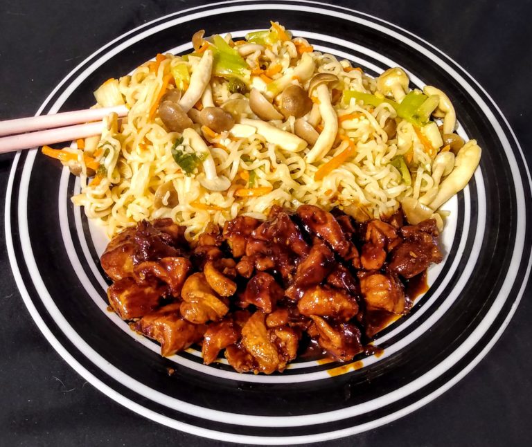 Lemon garlic shrimp and snow crab fries Dining and Cooking