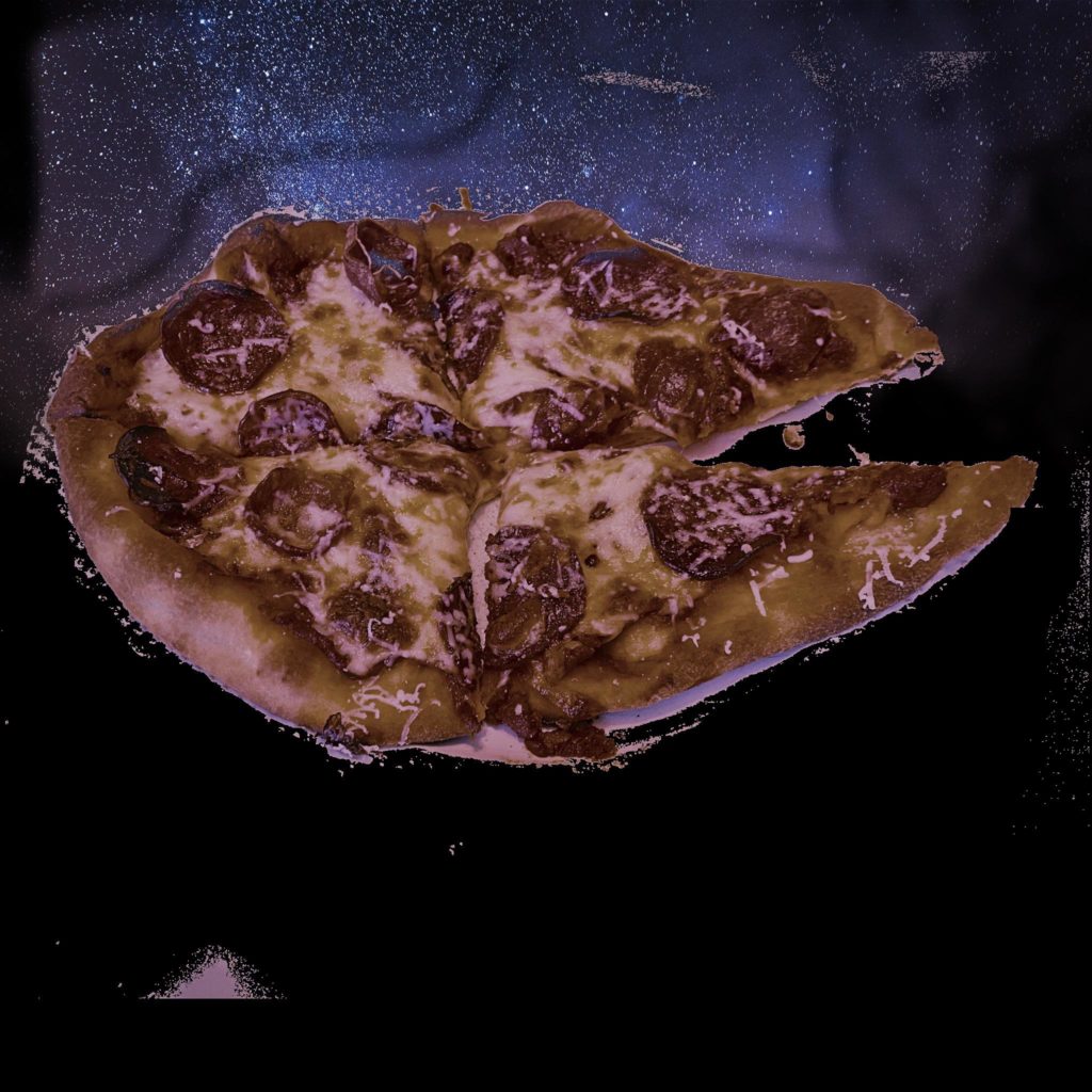 Accidental Millennium Falcon Pizza