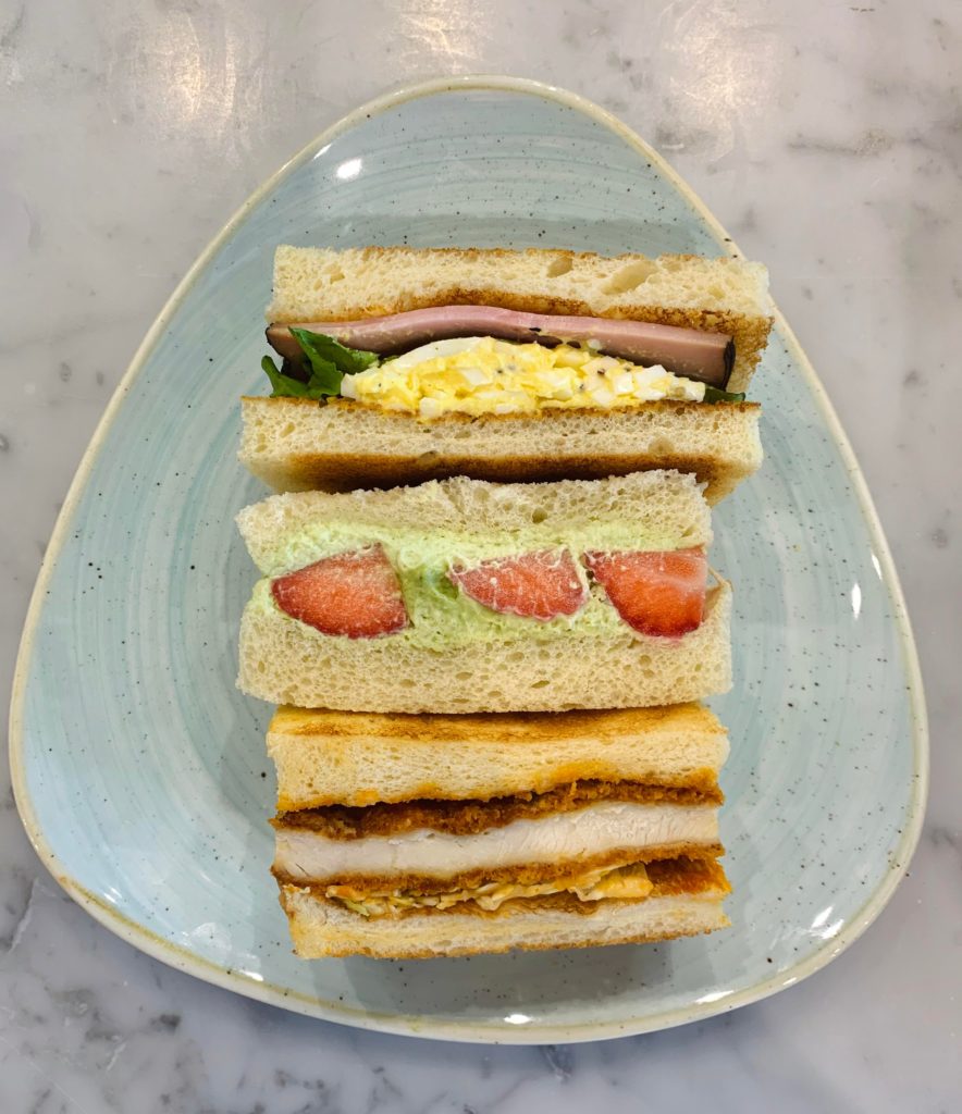 Japanese style Sandos by Sandoitchi