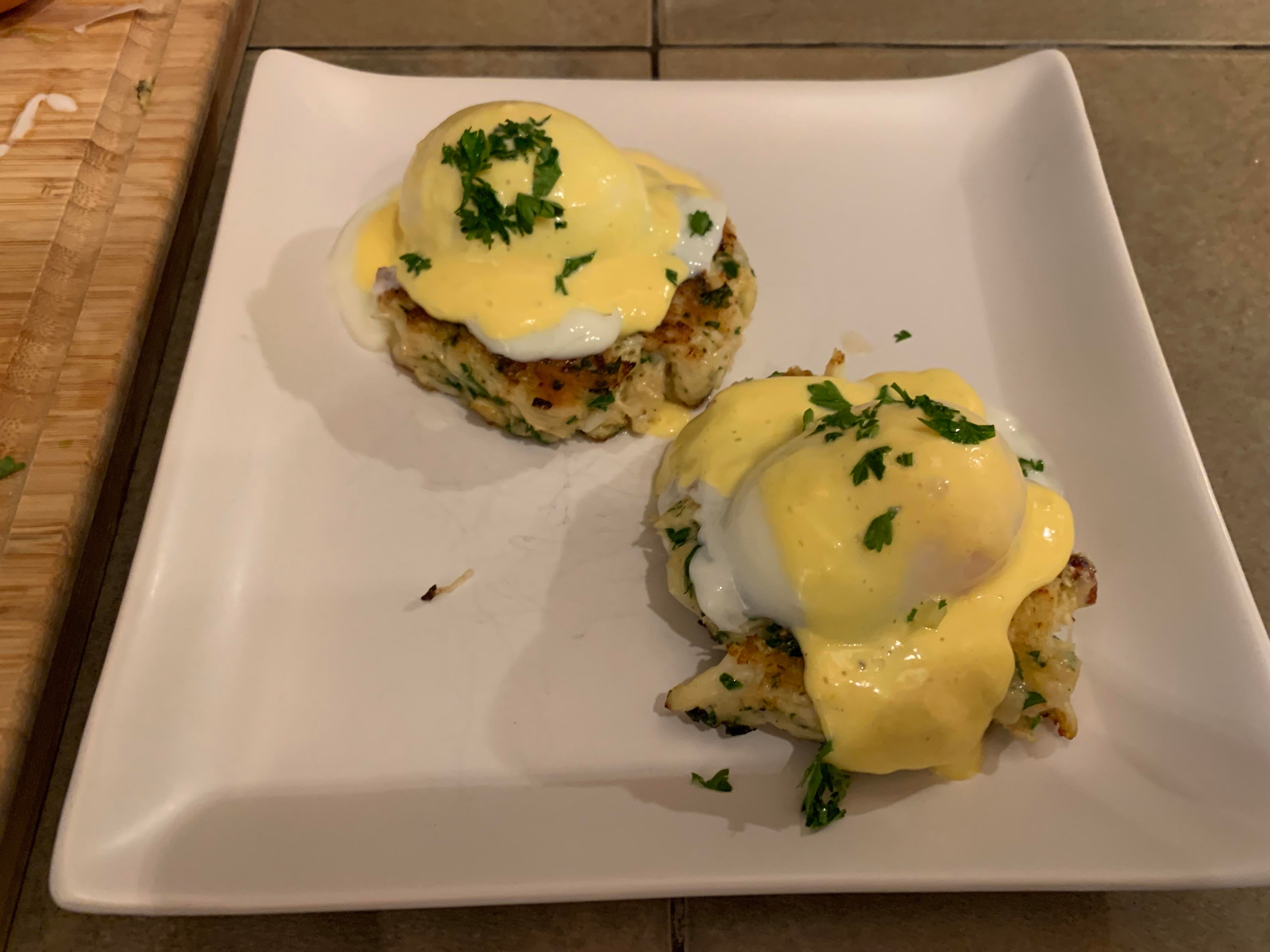 Crab Cake Eggs Benedict Dining and Cooking