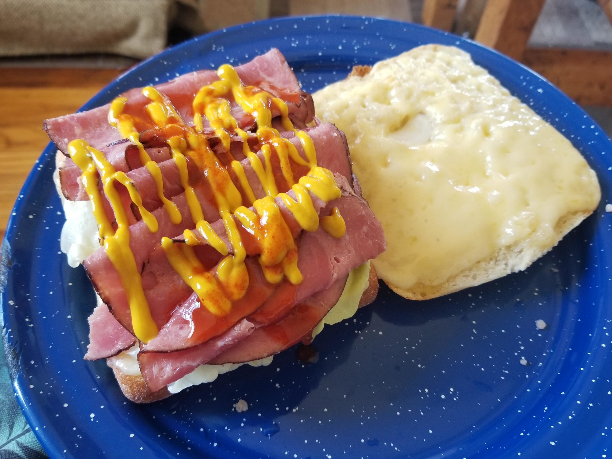 roast beef and cheddar on ciabatta, so damn good! Dining and Cooking