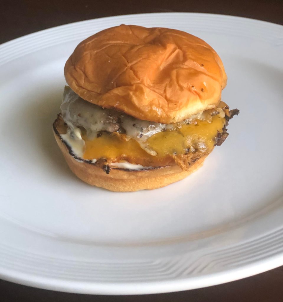 Double cheeseburger
