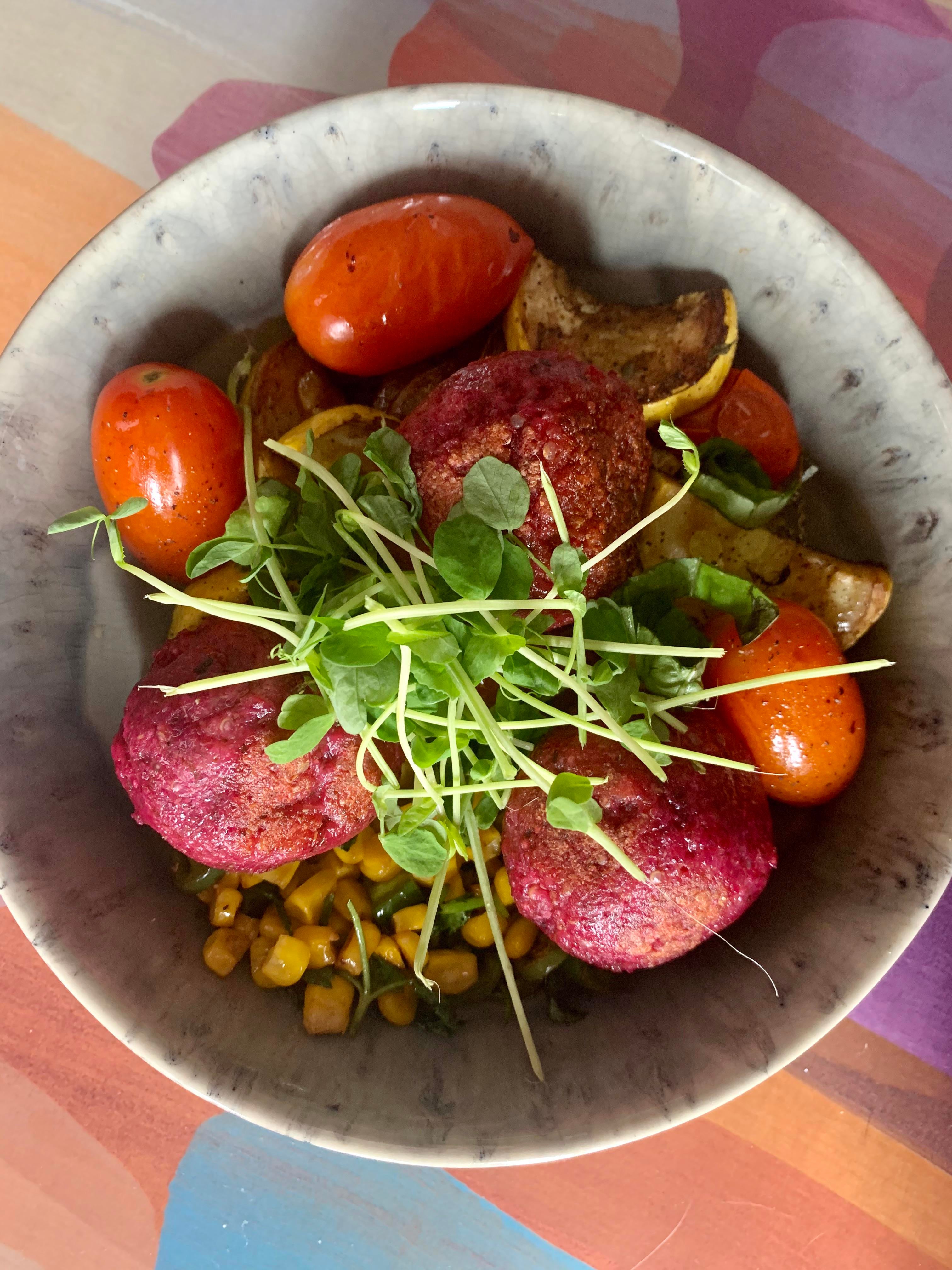 I call this dish amaizeballs (get it?) Dining and Cooking