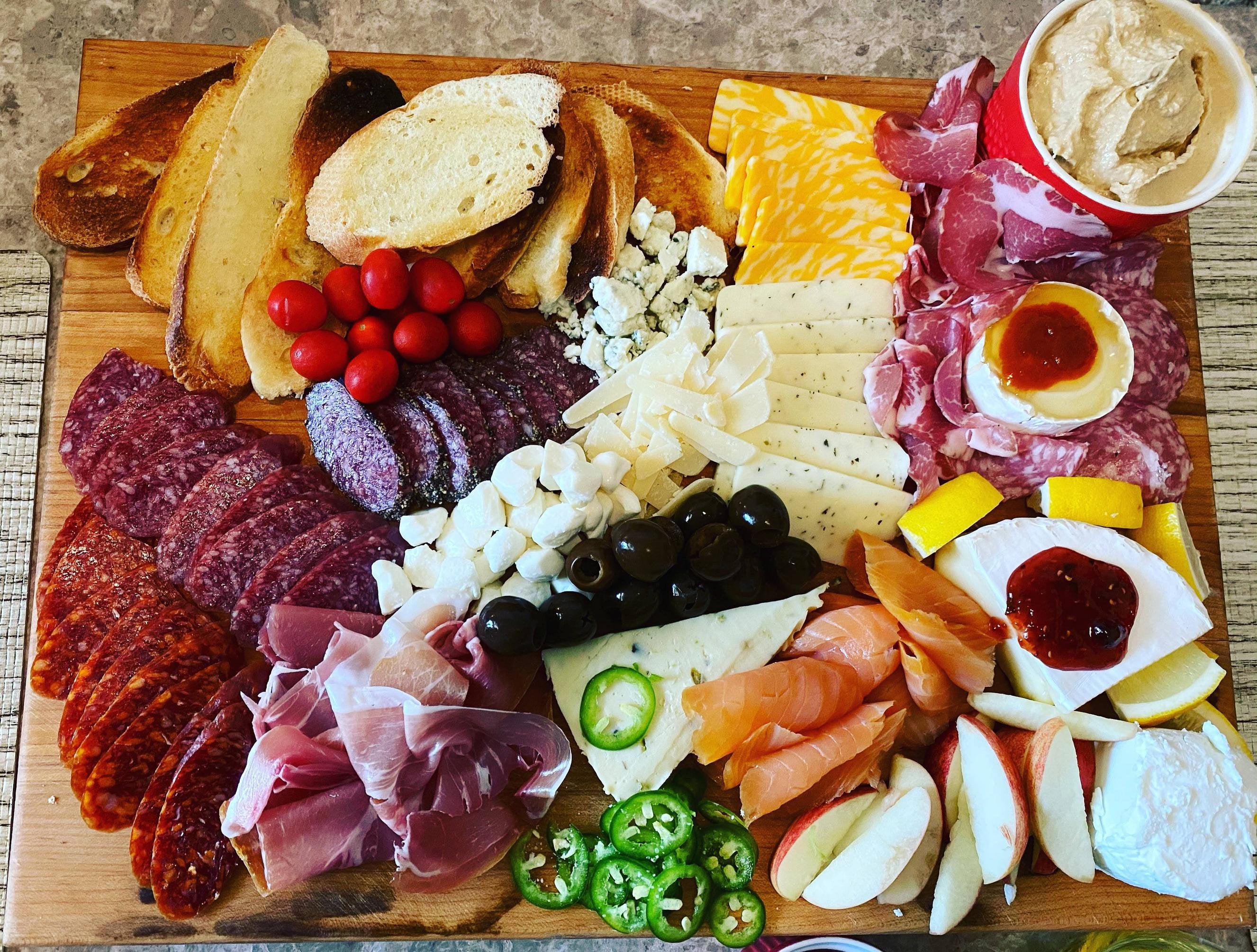 Charcuterie platter night Dining and Cooking