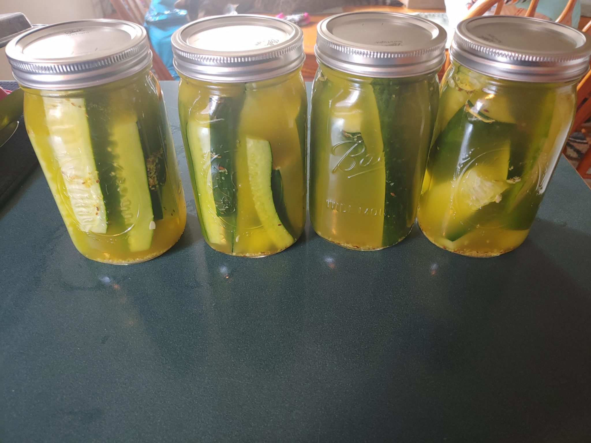 Small batch canning. Trying out cherry tomatoes with salt and citric