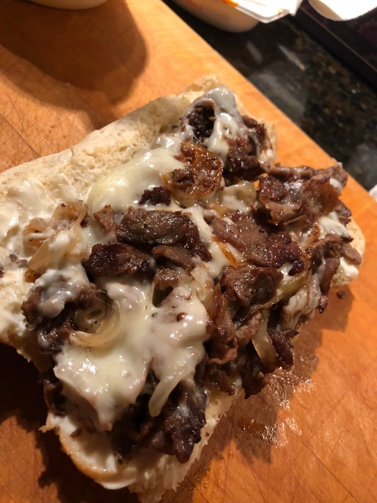 [Homemade] Steak-N-Cheese