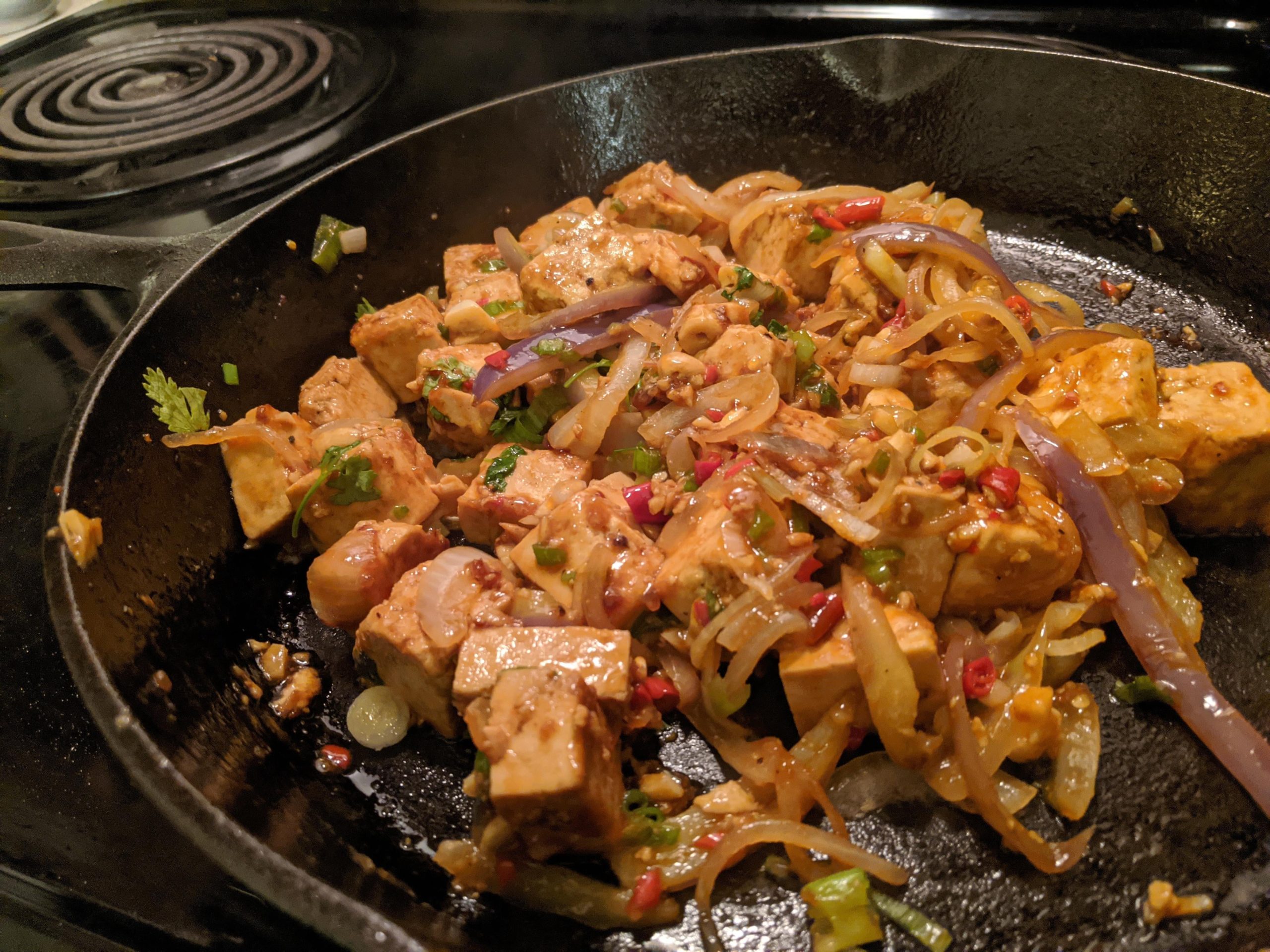 I made Kung Pao tofu - Dining and Cooking