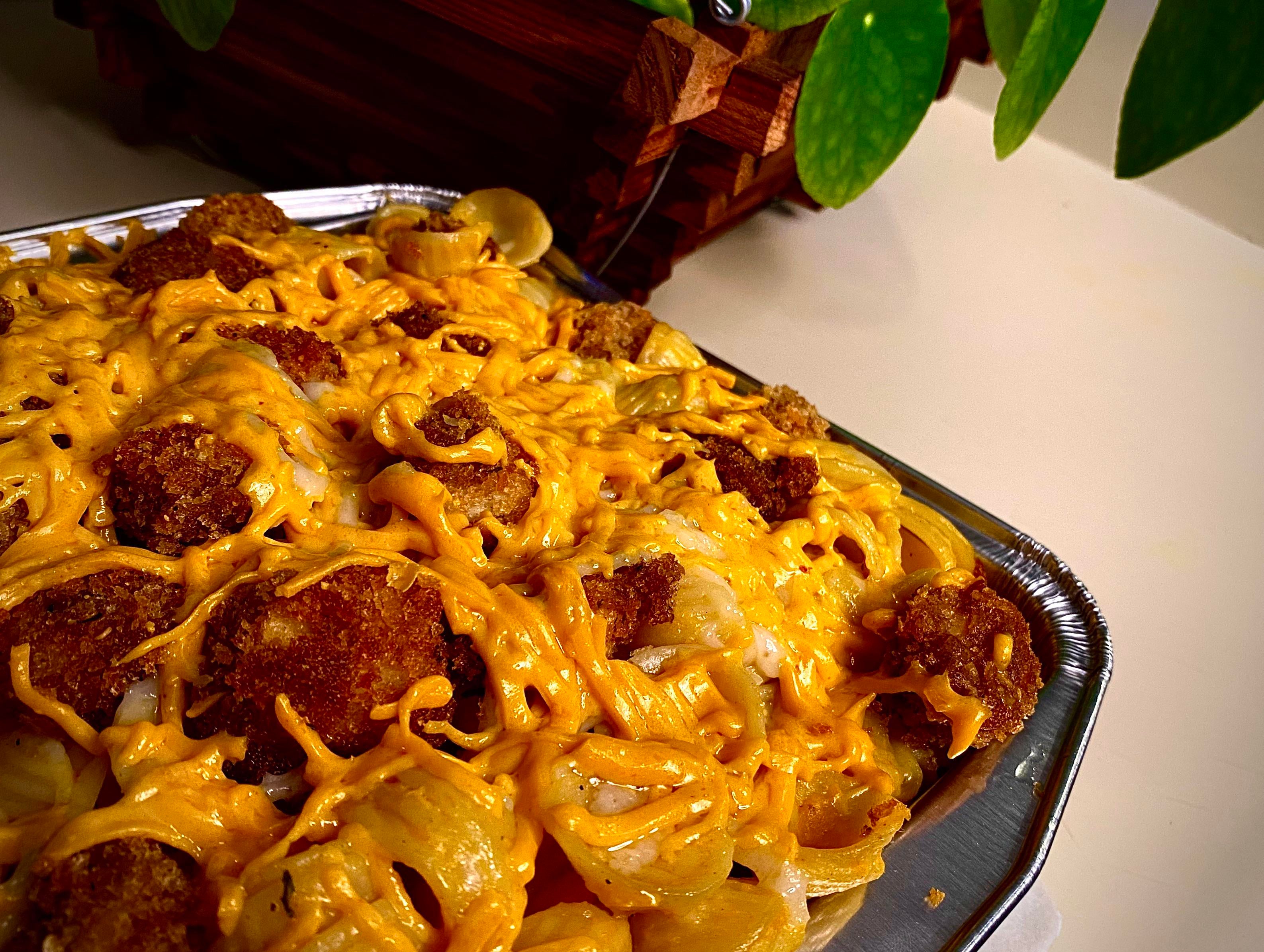 O yes! We went there!! Heart of Palm Mac and Cheese! This was