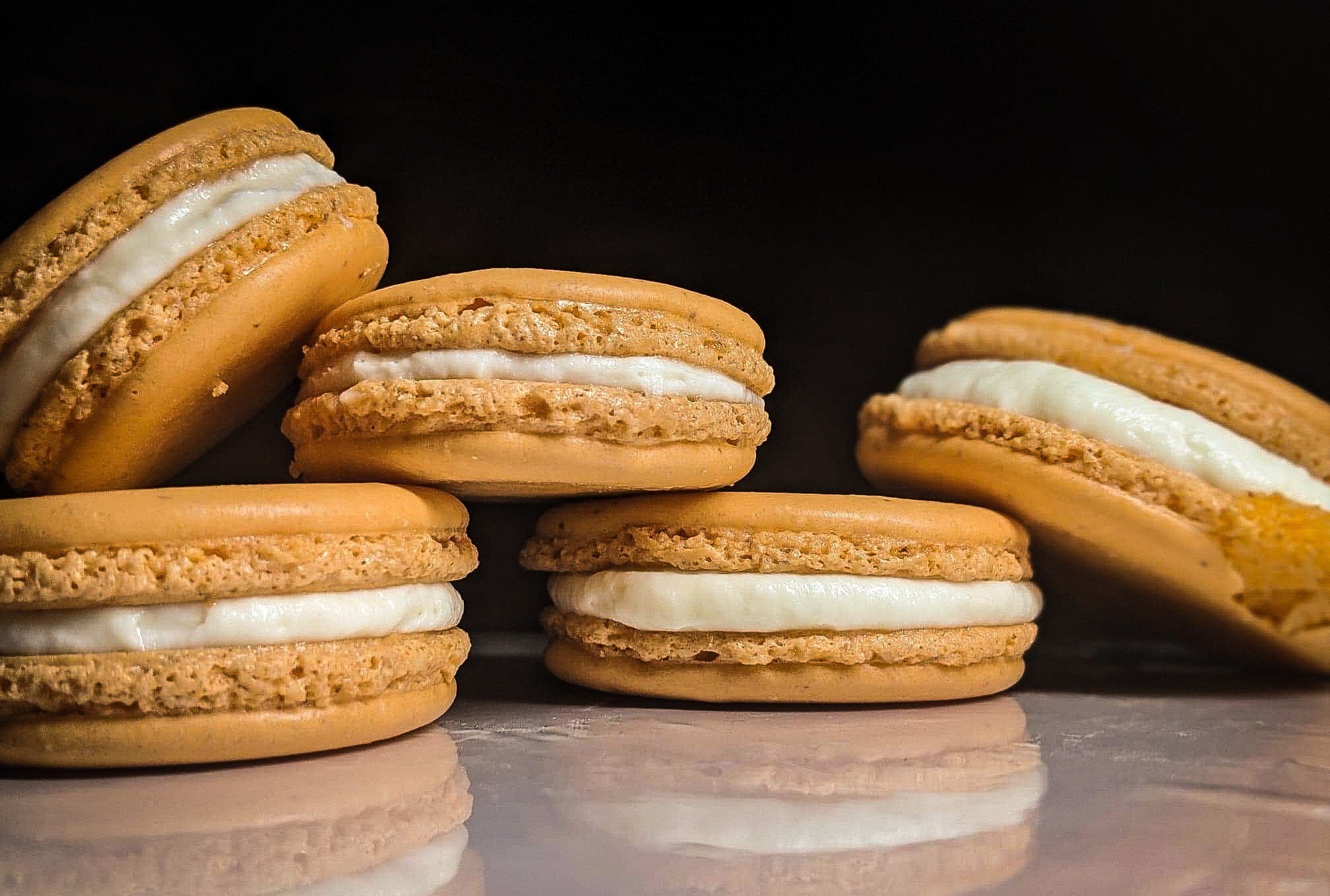 Orange Creamsicle Macarons Dining and Cooking