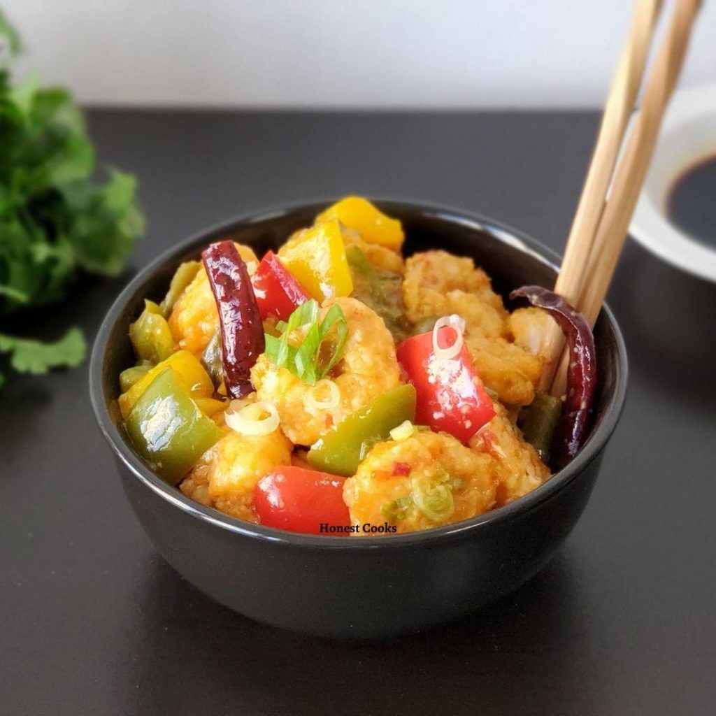 Panda Express style Firecracker Shrimp