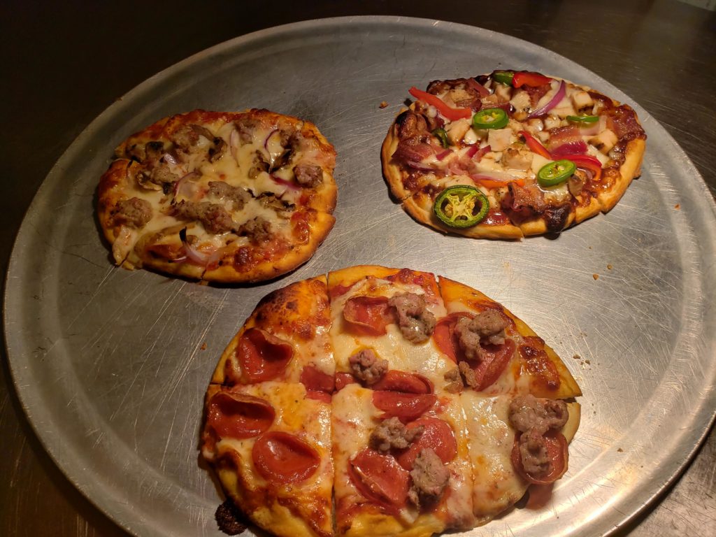 Mini pizza pies just for fun