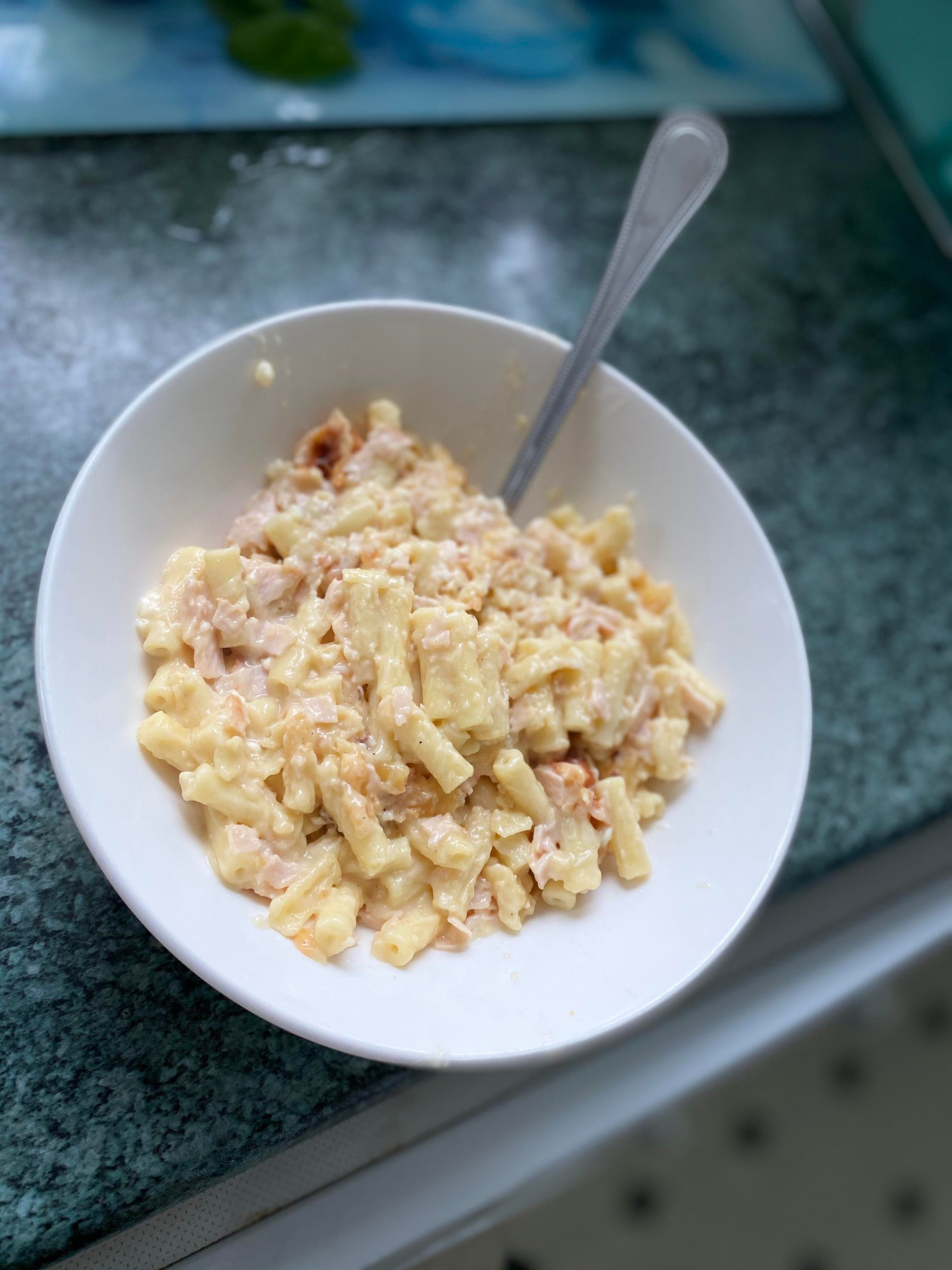 Homemade Mac and Cheese for dinner for a nice total of 400 calories. Dining and Cooking