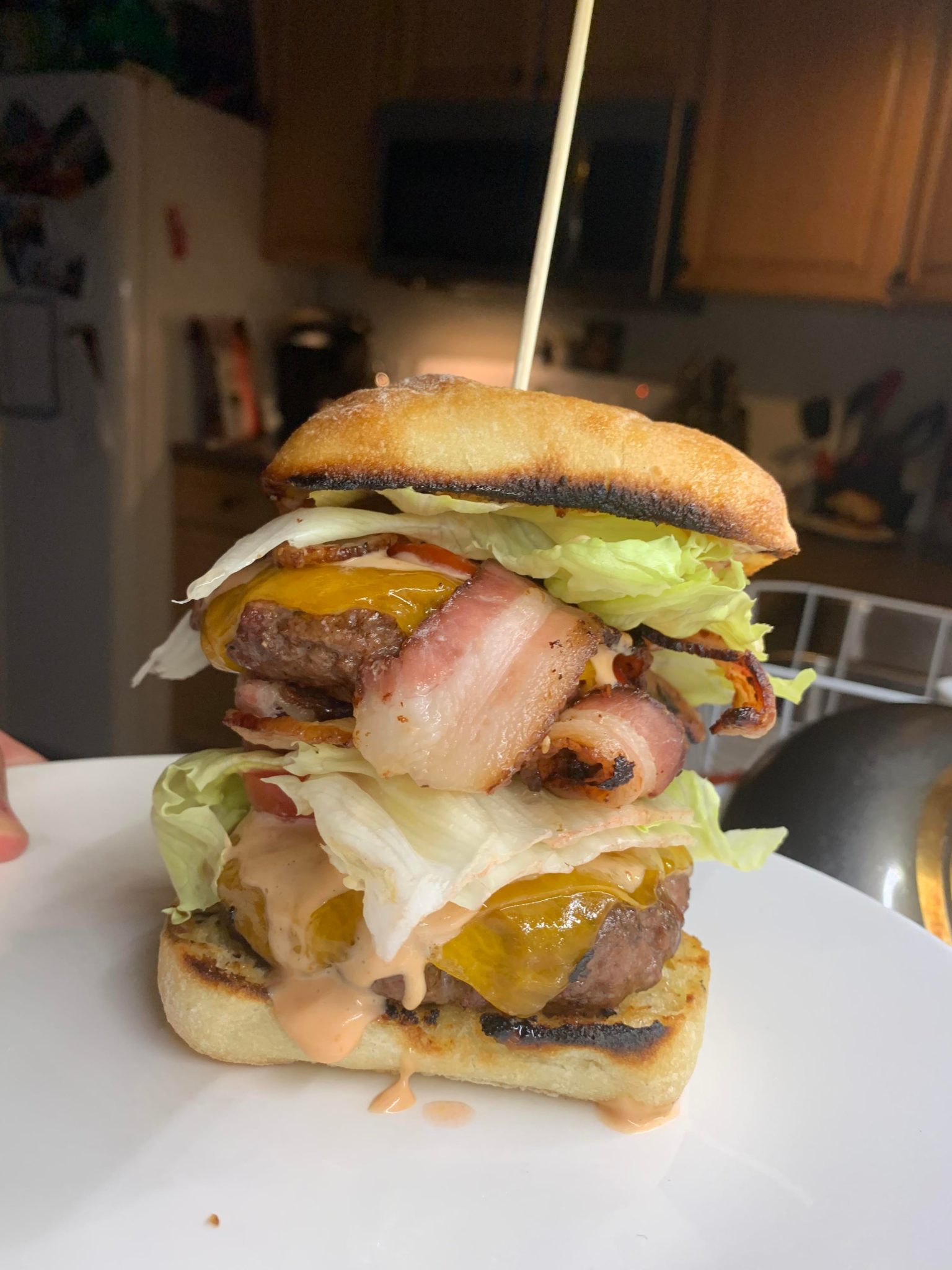 North Shore MA style roast beef sandwich, 3 way (sauce, cheese & Mayo