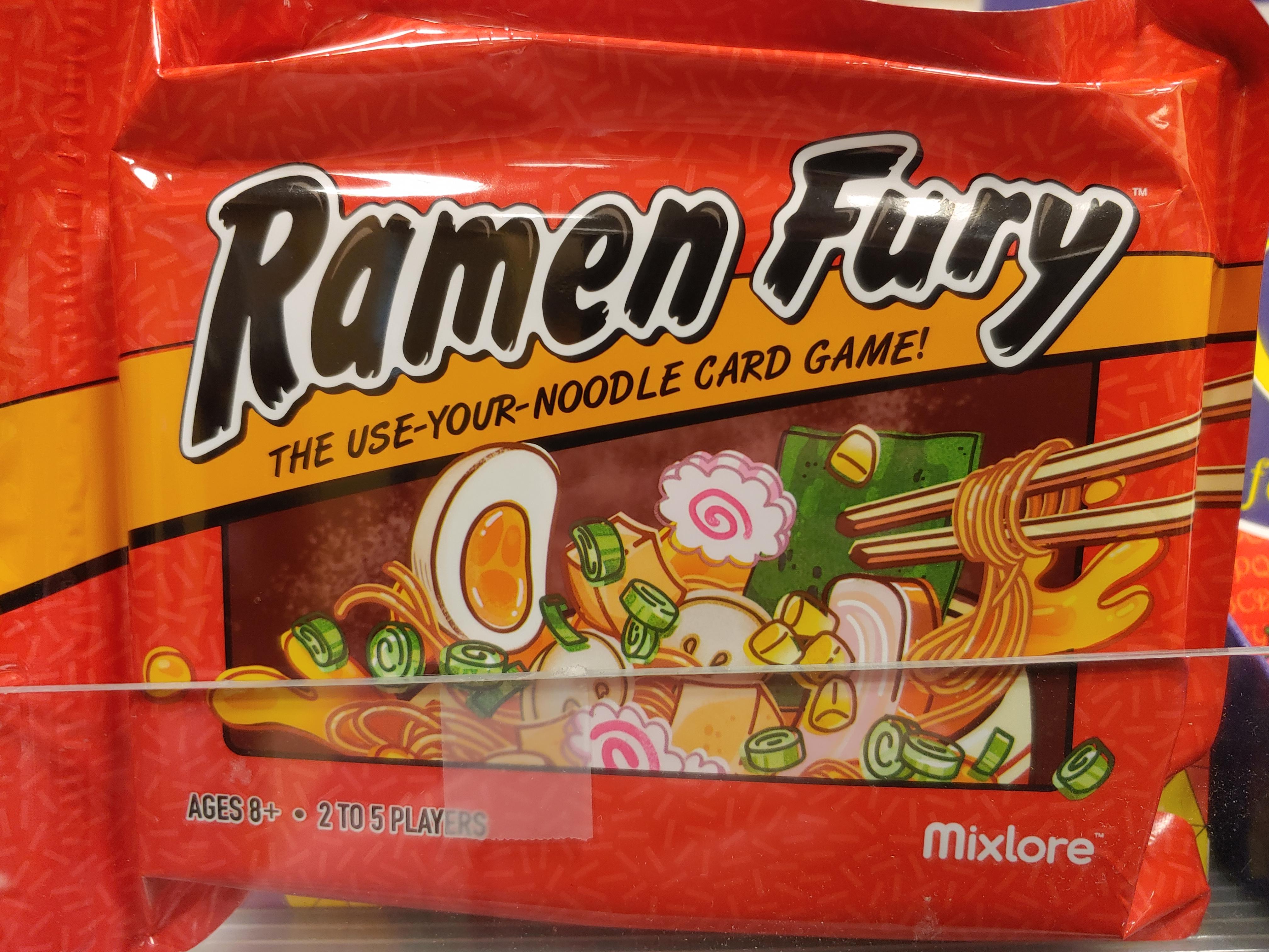 Found in a bookstore today. Playing ramen the game while eating ramen