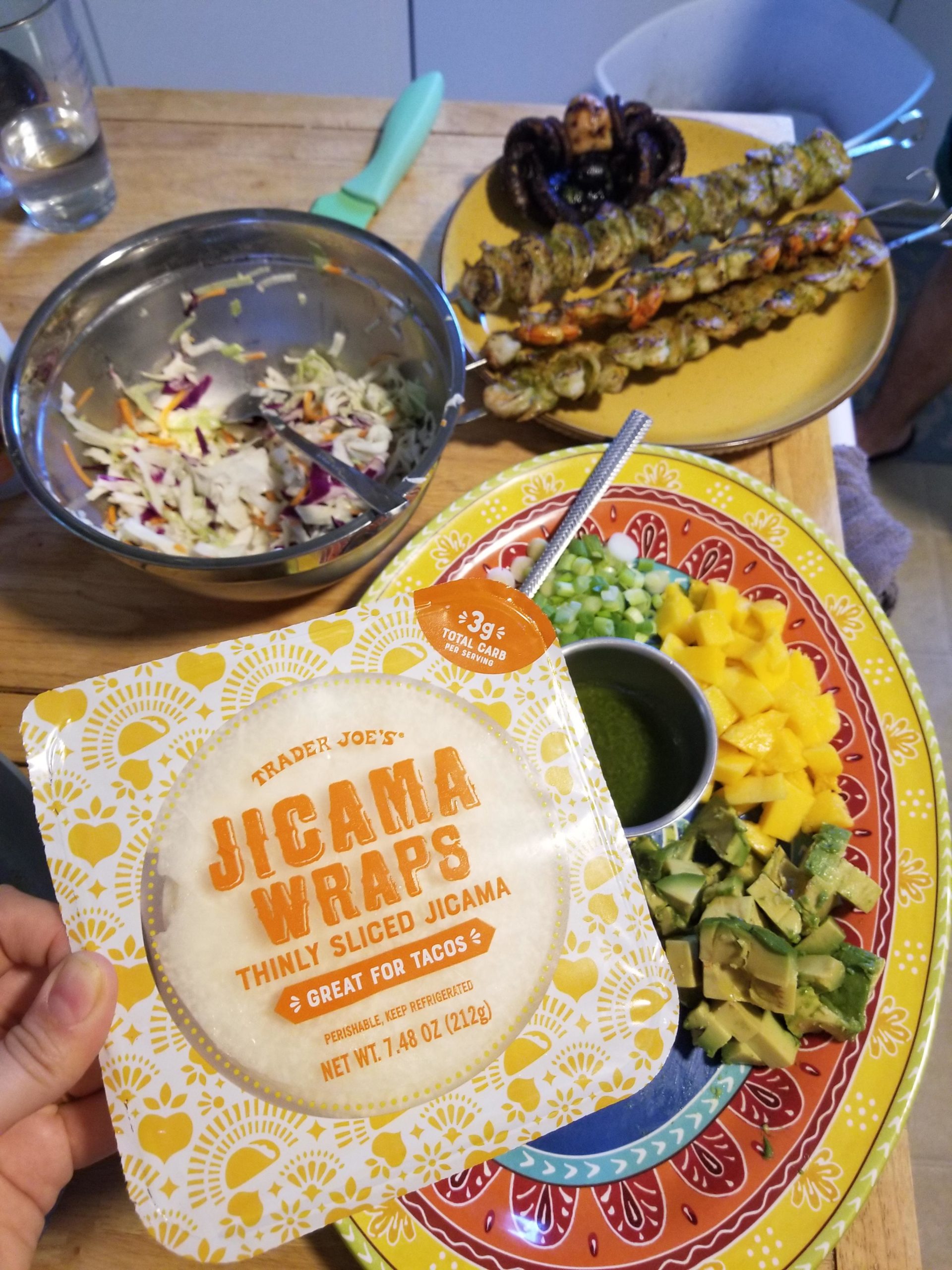 Finally found jicama wraps at my Trader Joe's! They worked perfectly