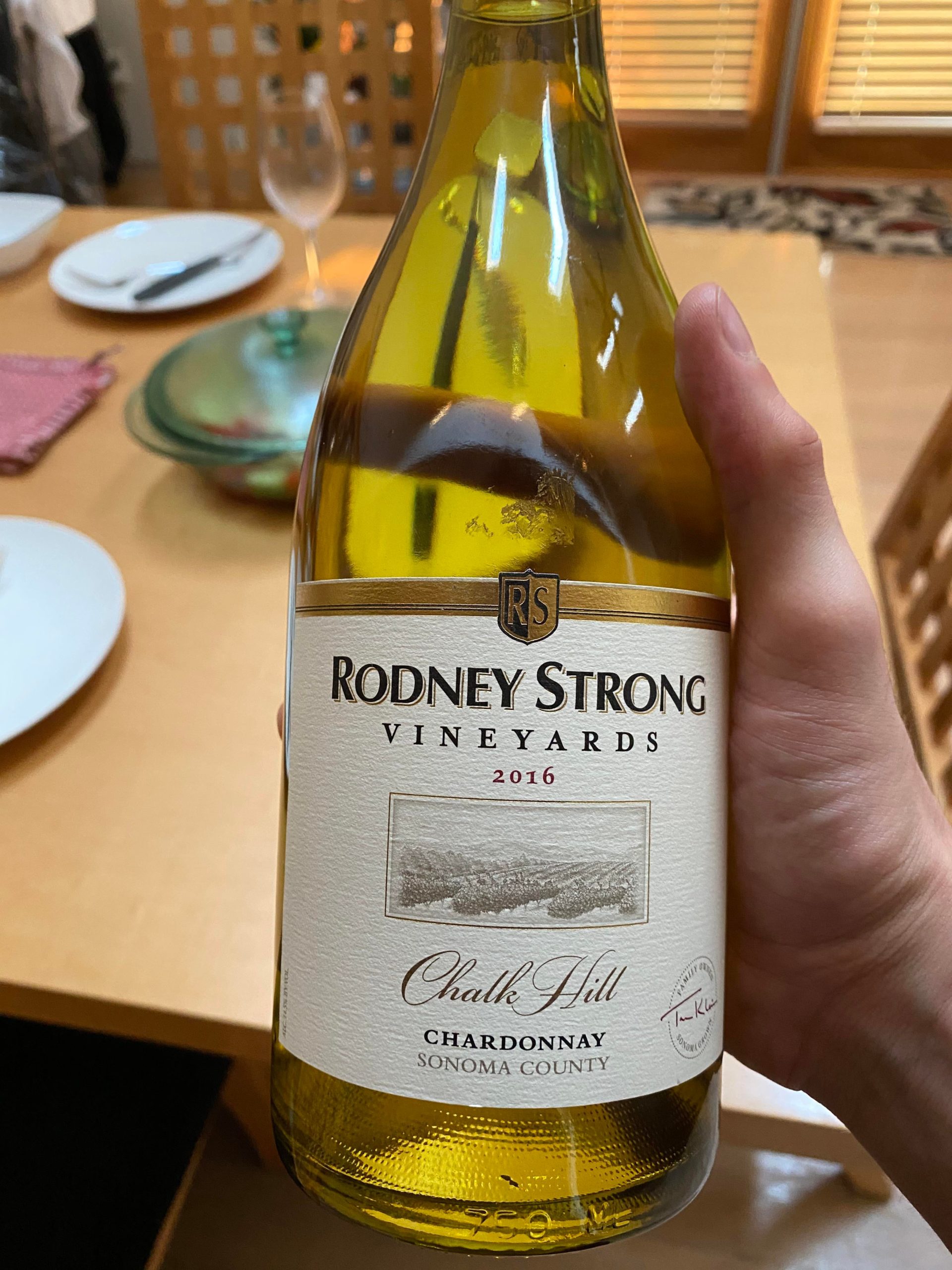 Very good Chardonnay Dining and Cooking