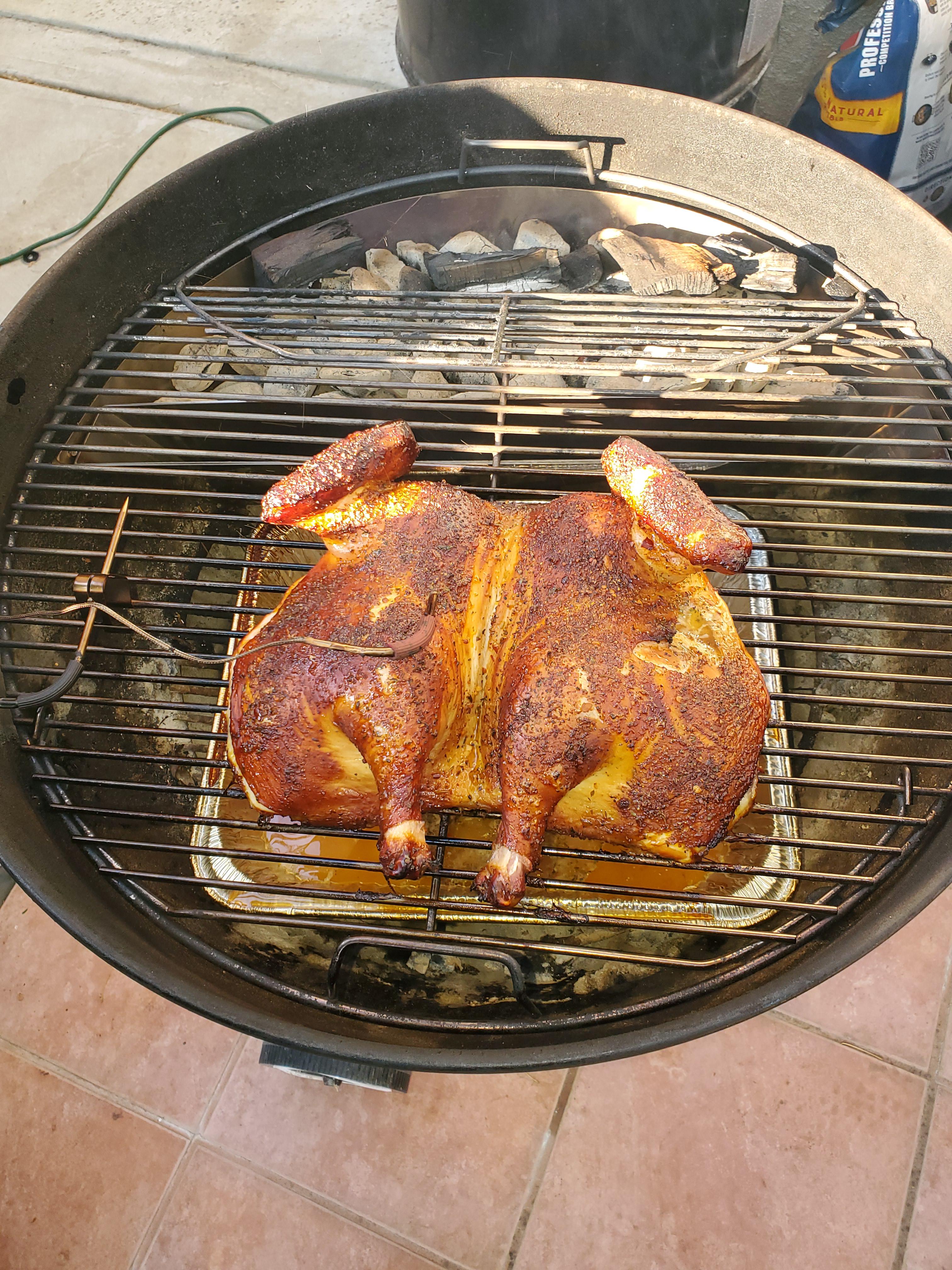 weber grill chicken thighs