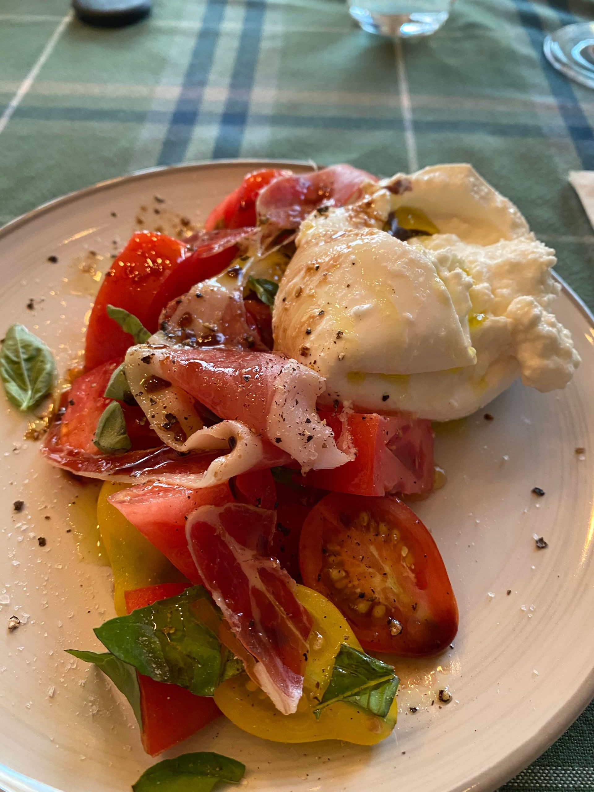 Finally! Tomatoes from the garden. Dining and Cooking