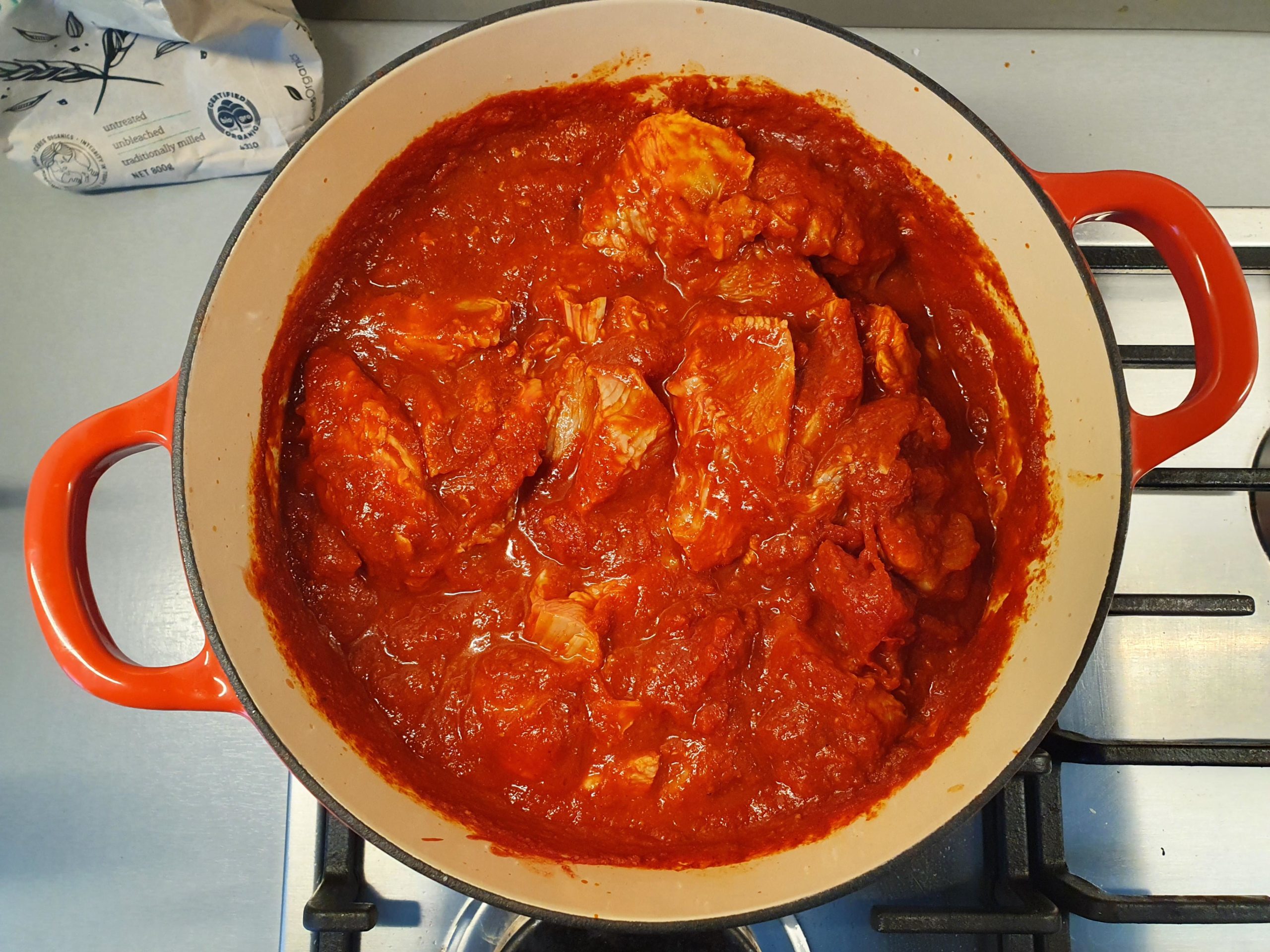 Spicy Tandoori curry Dining and Cooking