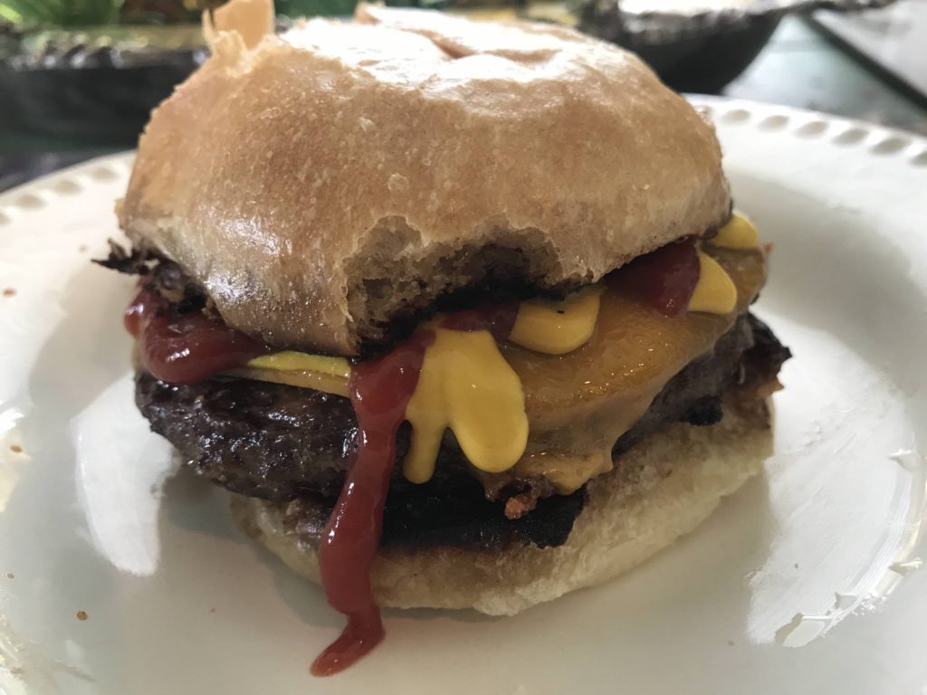 quick lunch burger that was surprisingly good