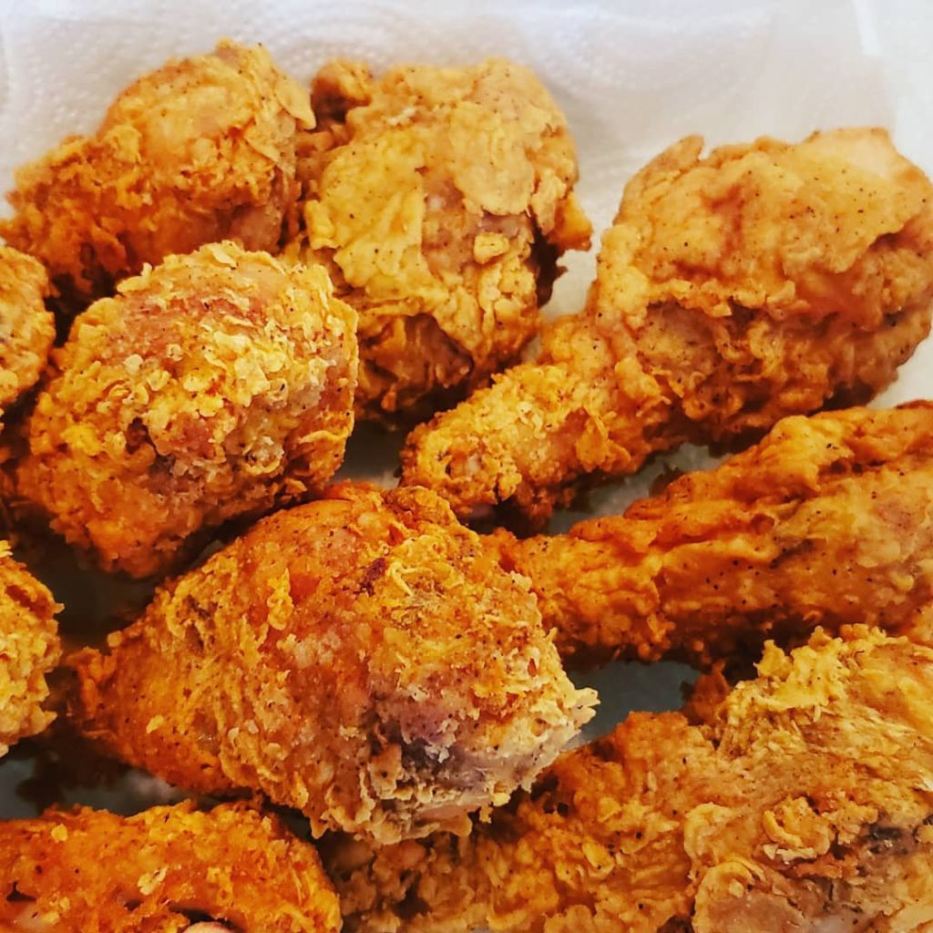 Homemade fried chicken by yours truly