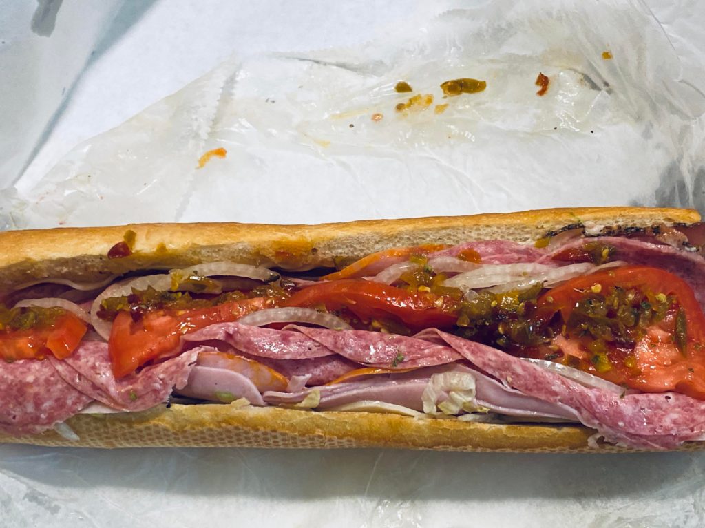 Italian Sub with Pepper Relish