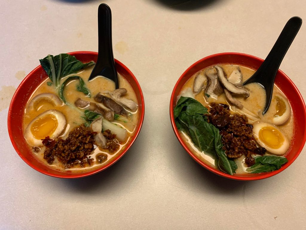 Tantanmen Ramen - First time making ramen