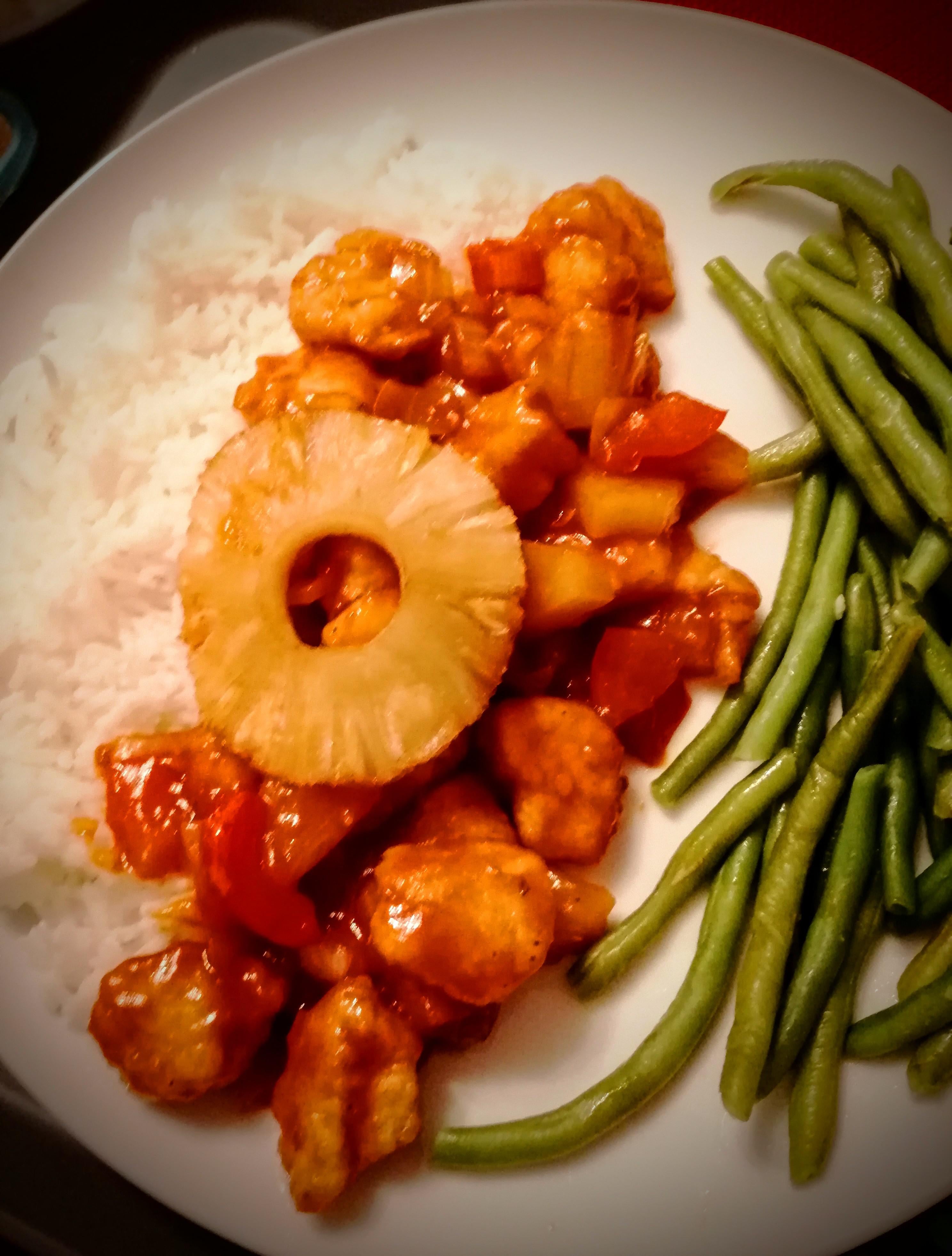 Sticky sweet and sour pineapple chicken Dining and Cooking