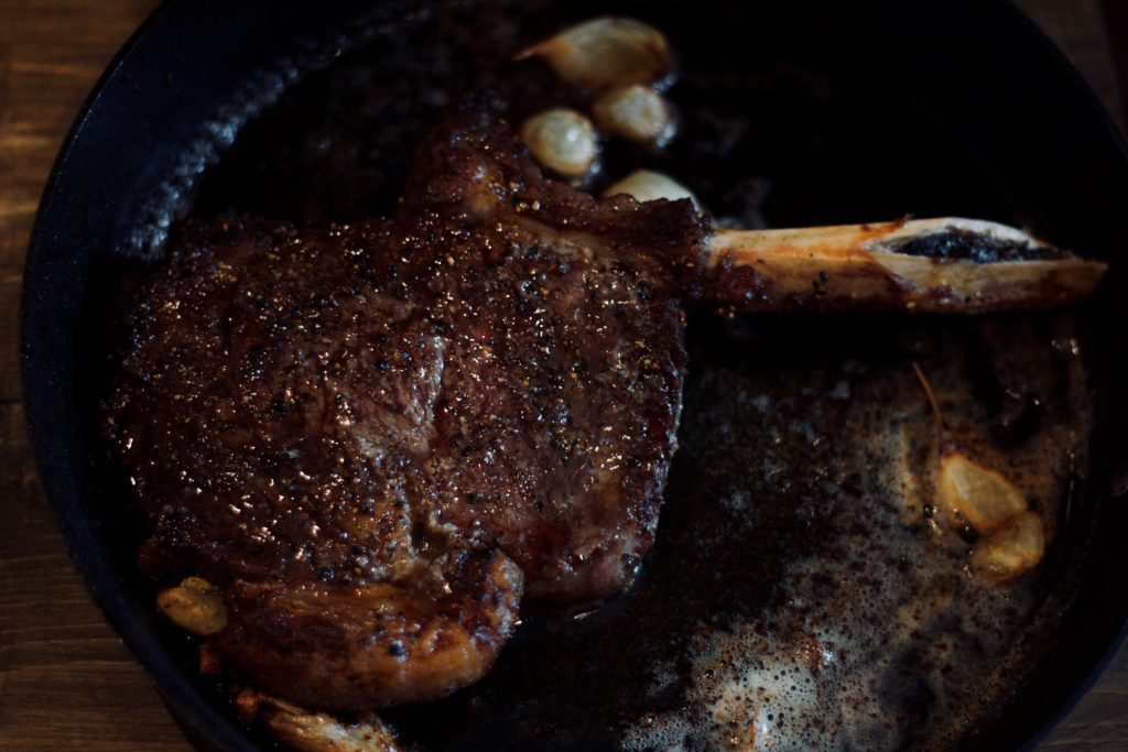 Tomahawk steak