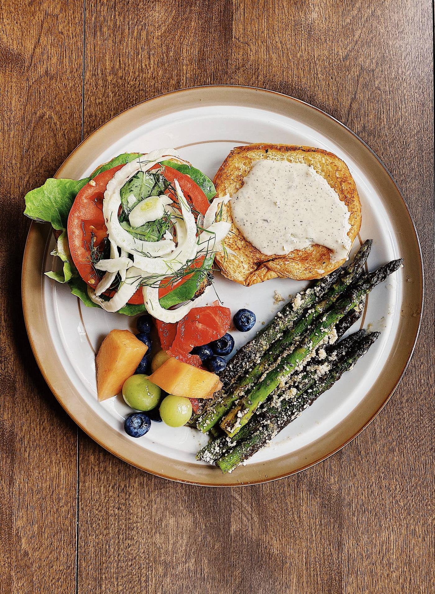 Summer Lunch Vibes/Best Chicken Sandwich Ever recipe courtesy of