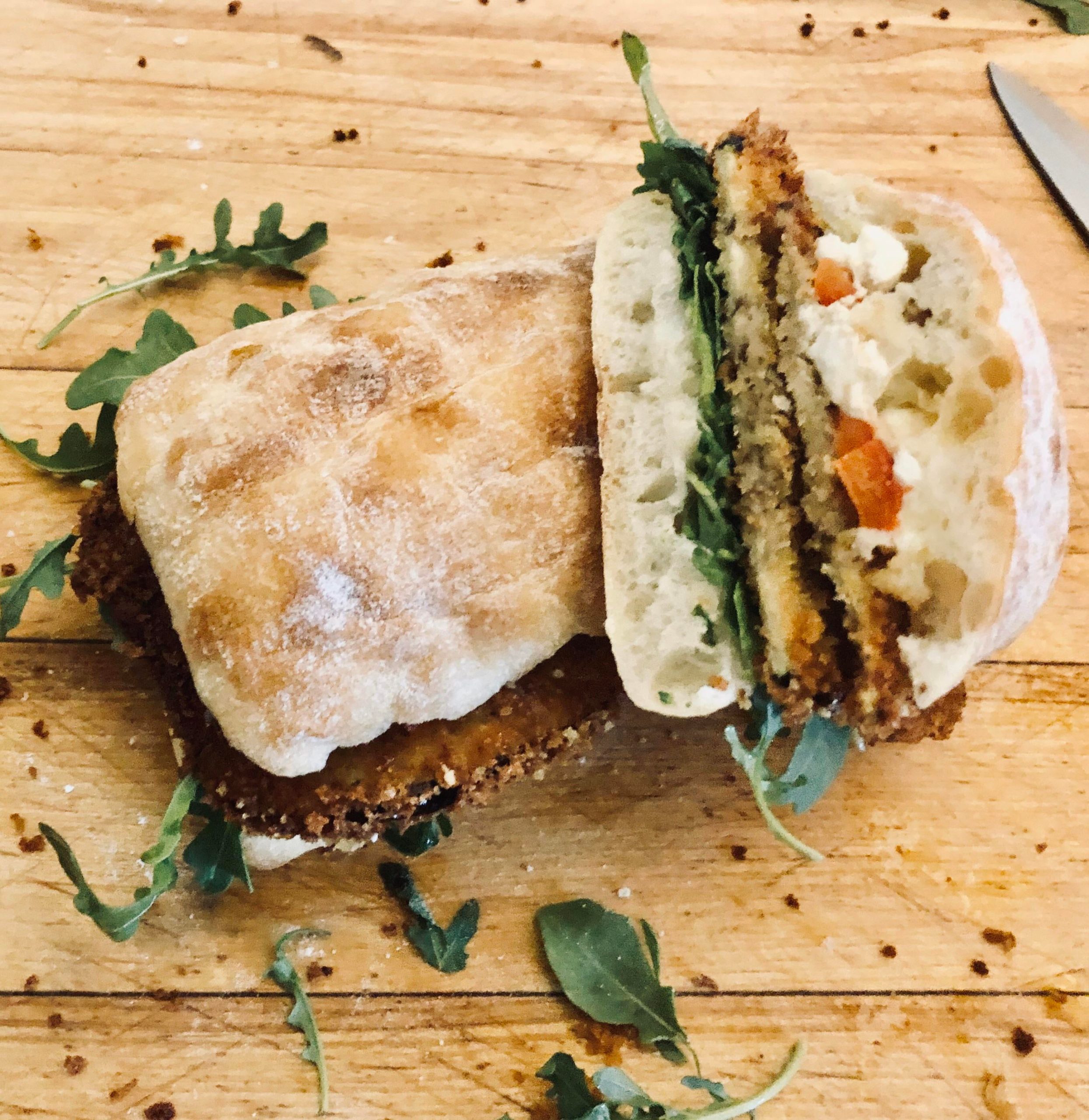 Eggplant sandwiches 🥪🍆 Dining and Cooking