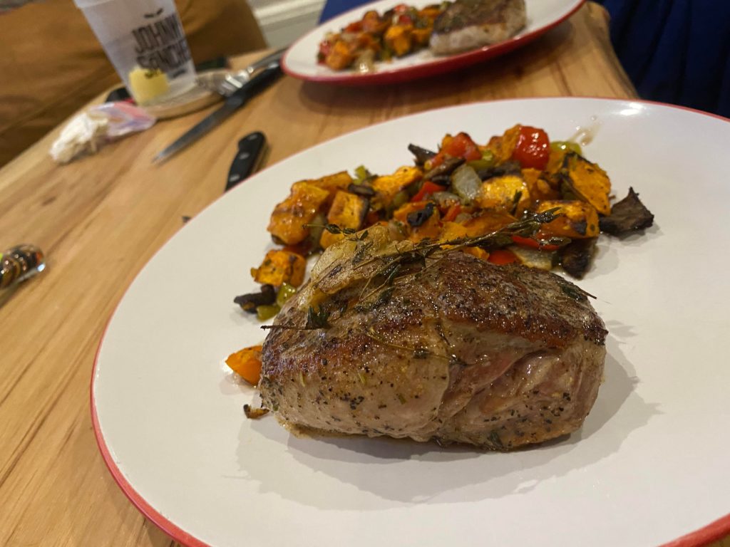 Any love for Duroc pork chops