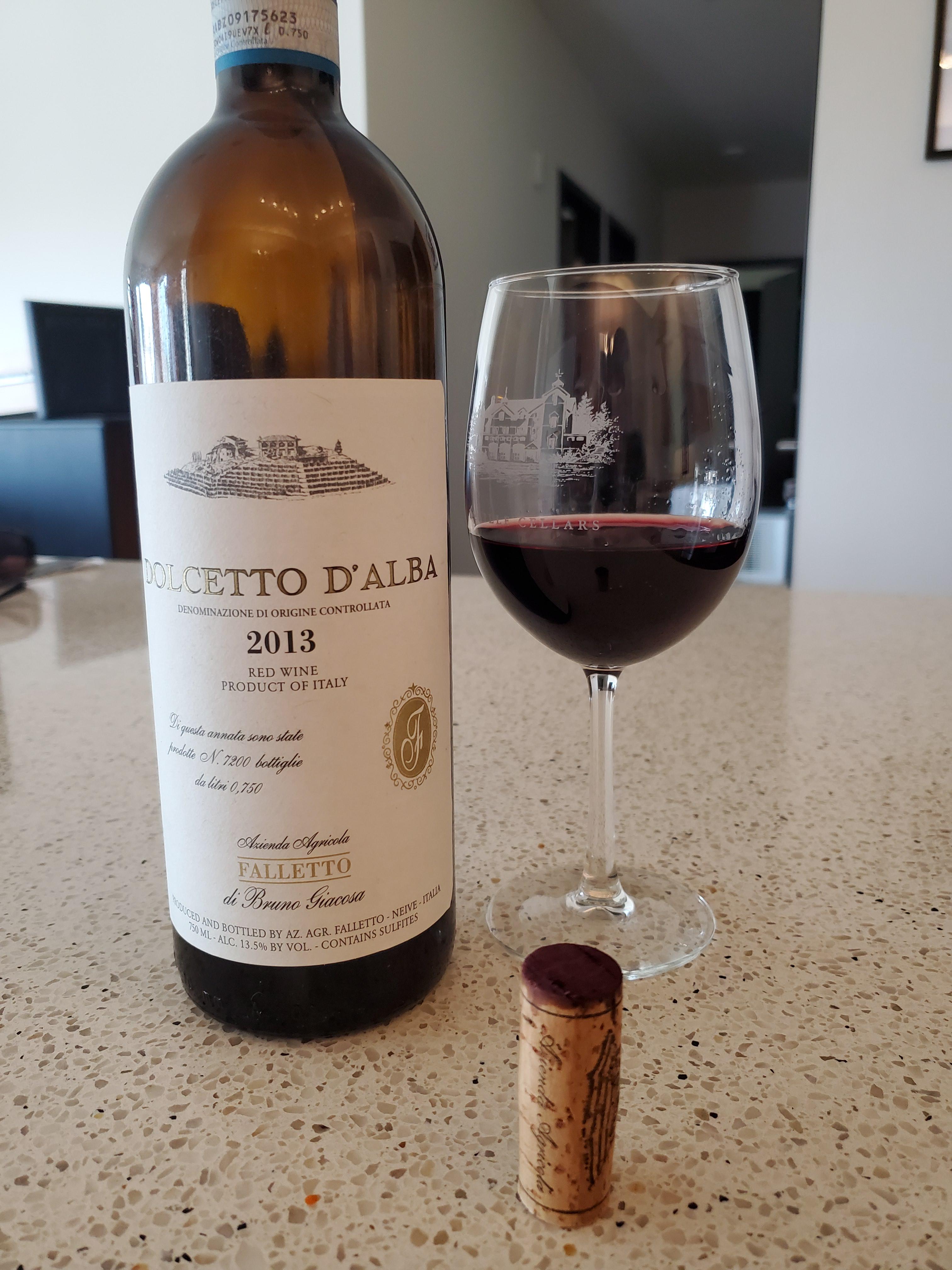 2013 Bruno Giacosa Dolcetto D'Alba - Dining and Cooking