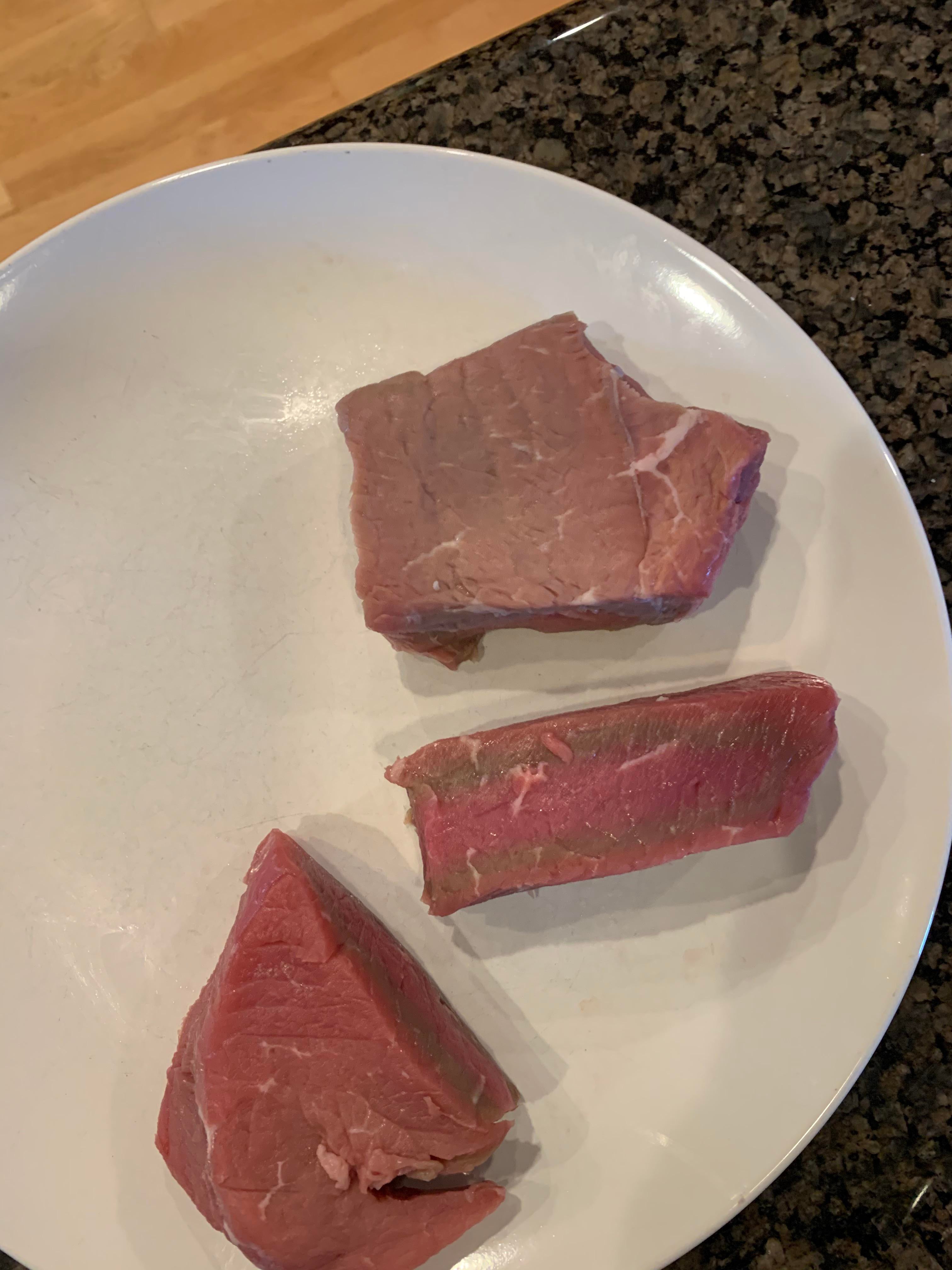 Is this safe to eat? Raw steak has turned grey. 2 days after the sell