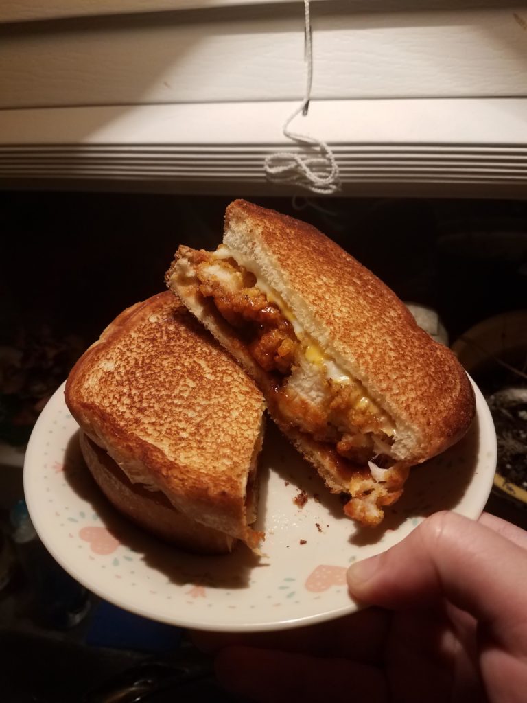 BBQ Chicken Strip Sandwich