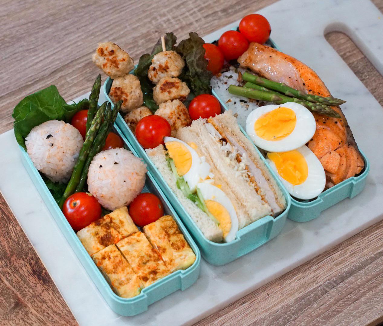 Japanese Katsu/Egg Sandwich & Yakitori Meatballs Dining and Cooking