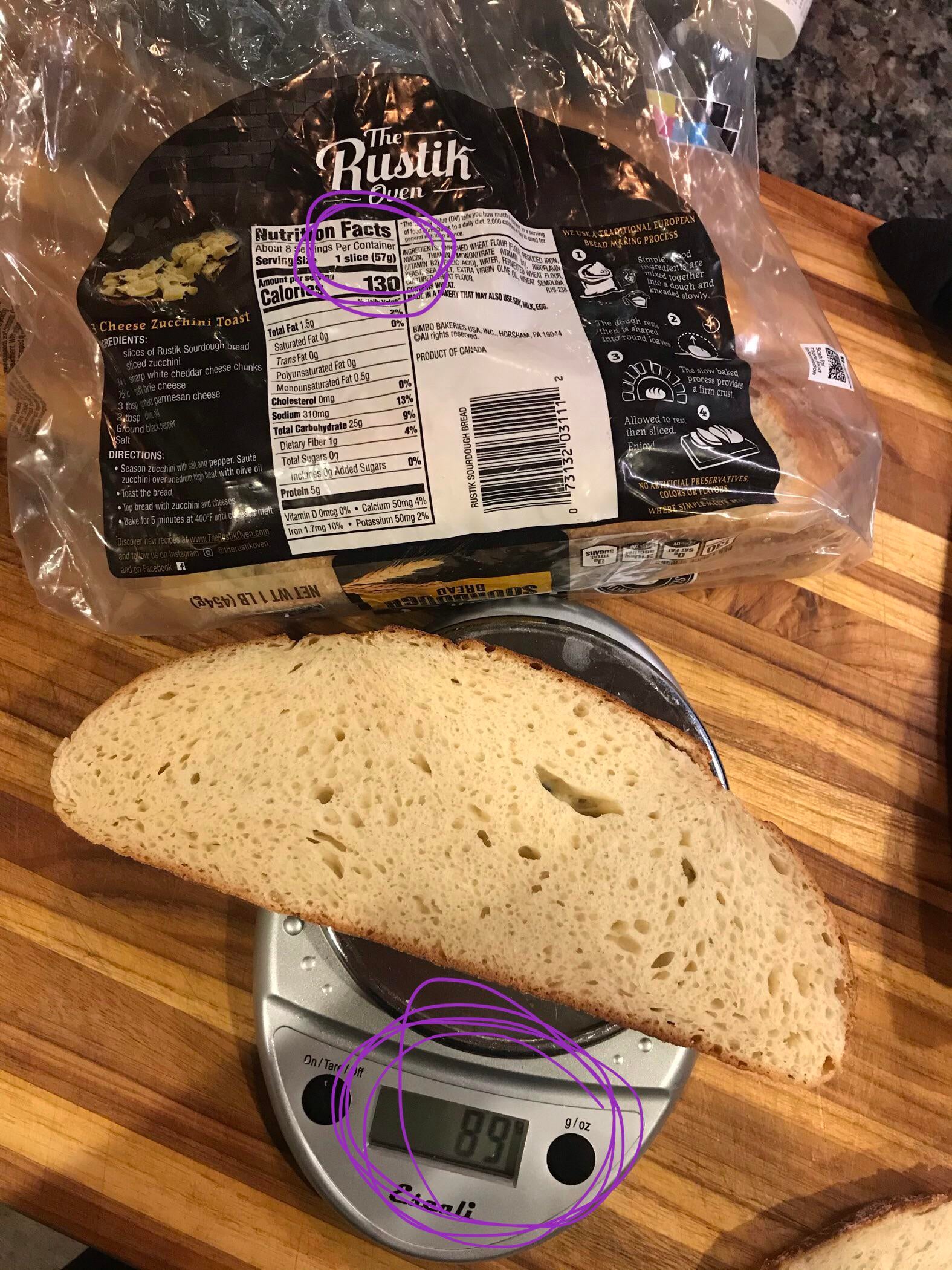 Here’s your daily reminder to double check the serving! Those piece of