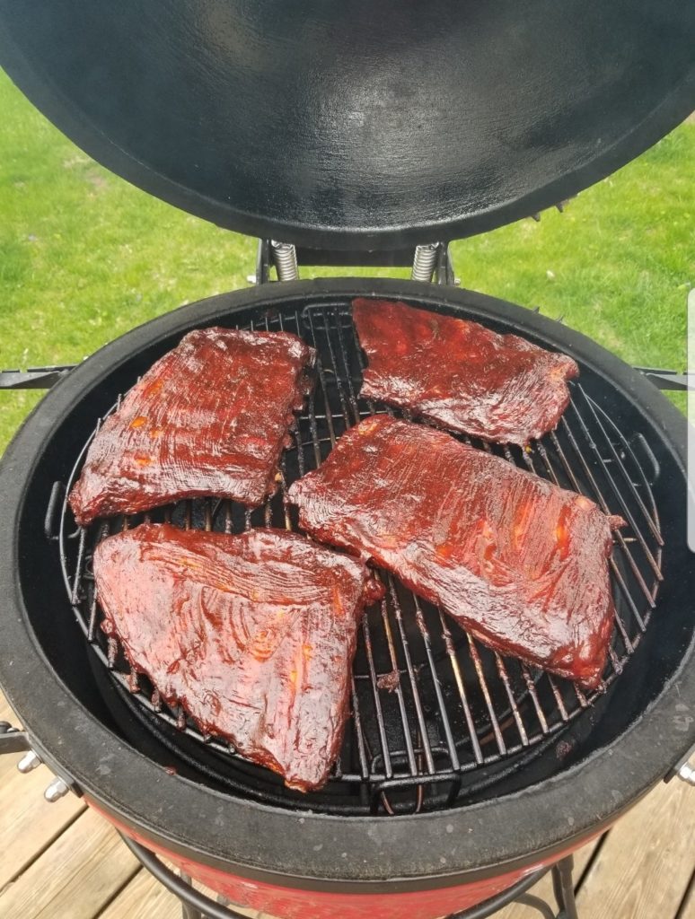 Smoked baby back ribs - low and slow
