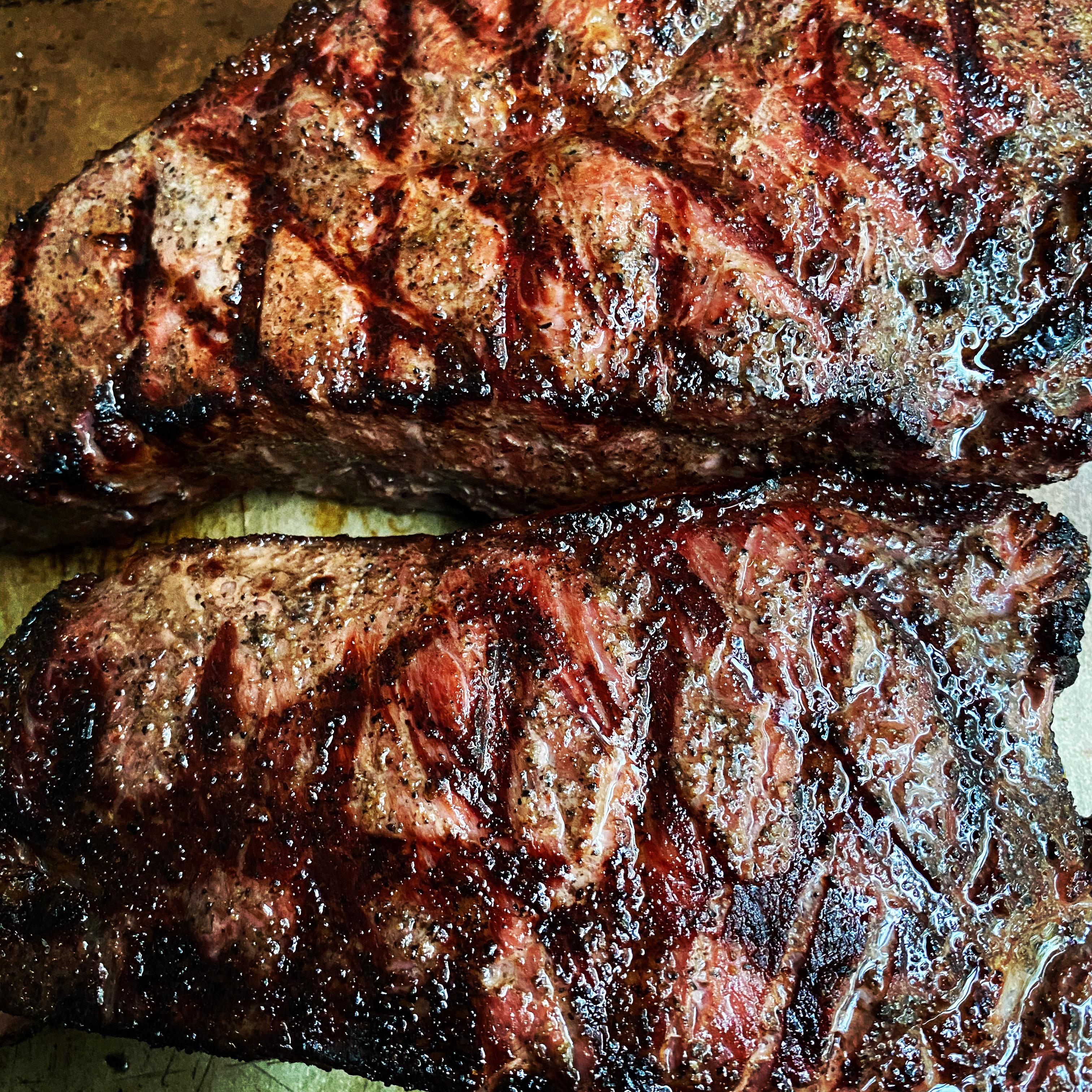 Working on my grill marks. Dining and Cooking